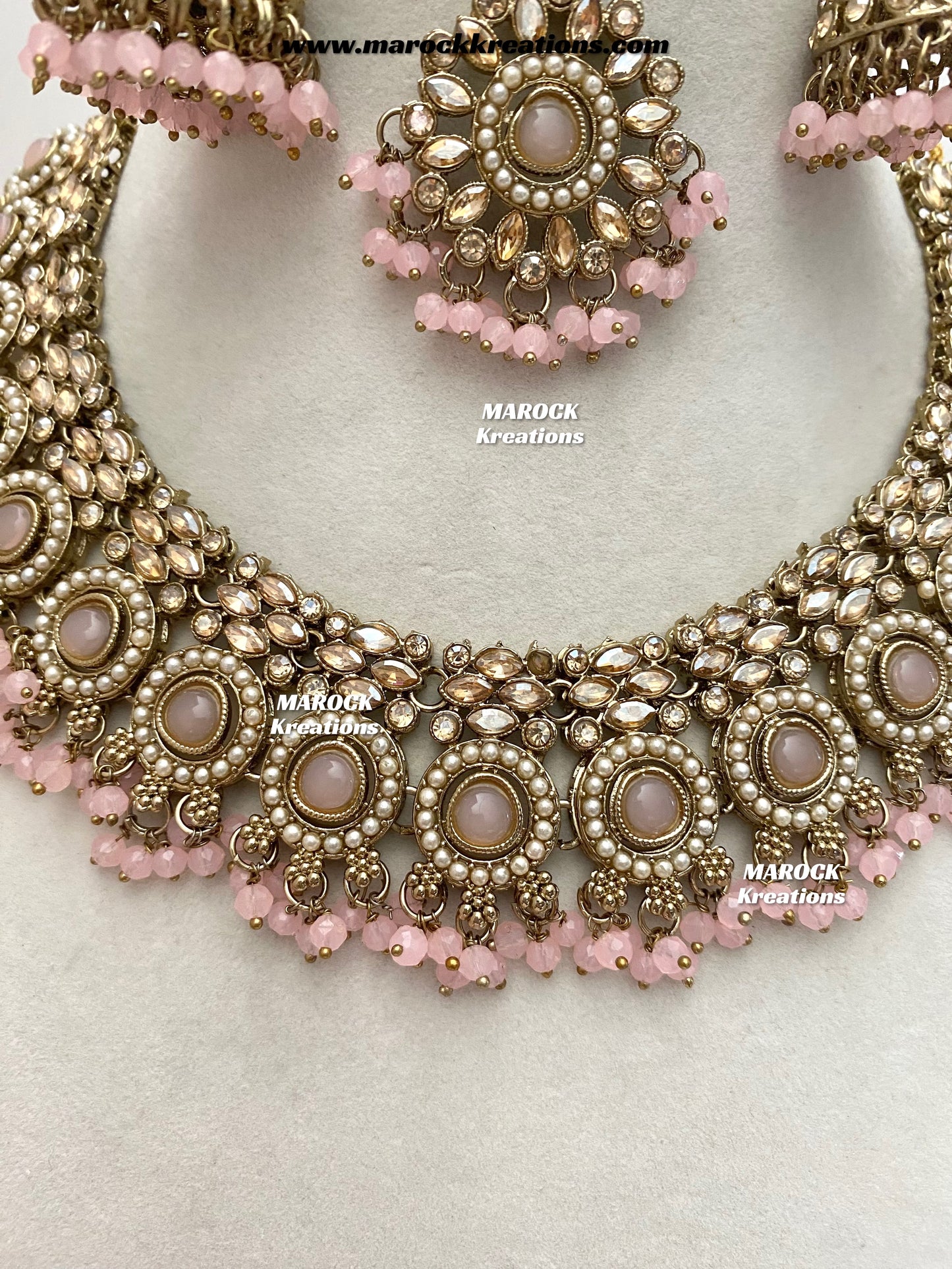 Sameera Polki Necklace set