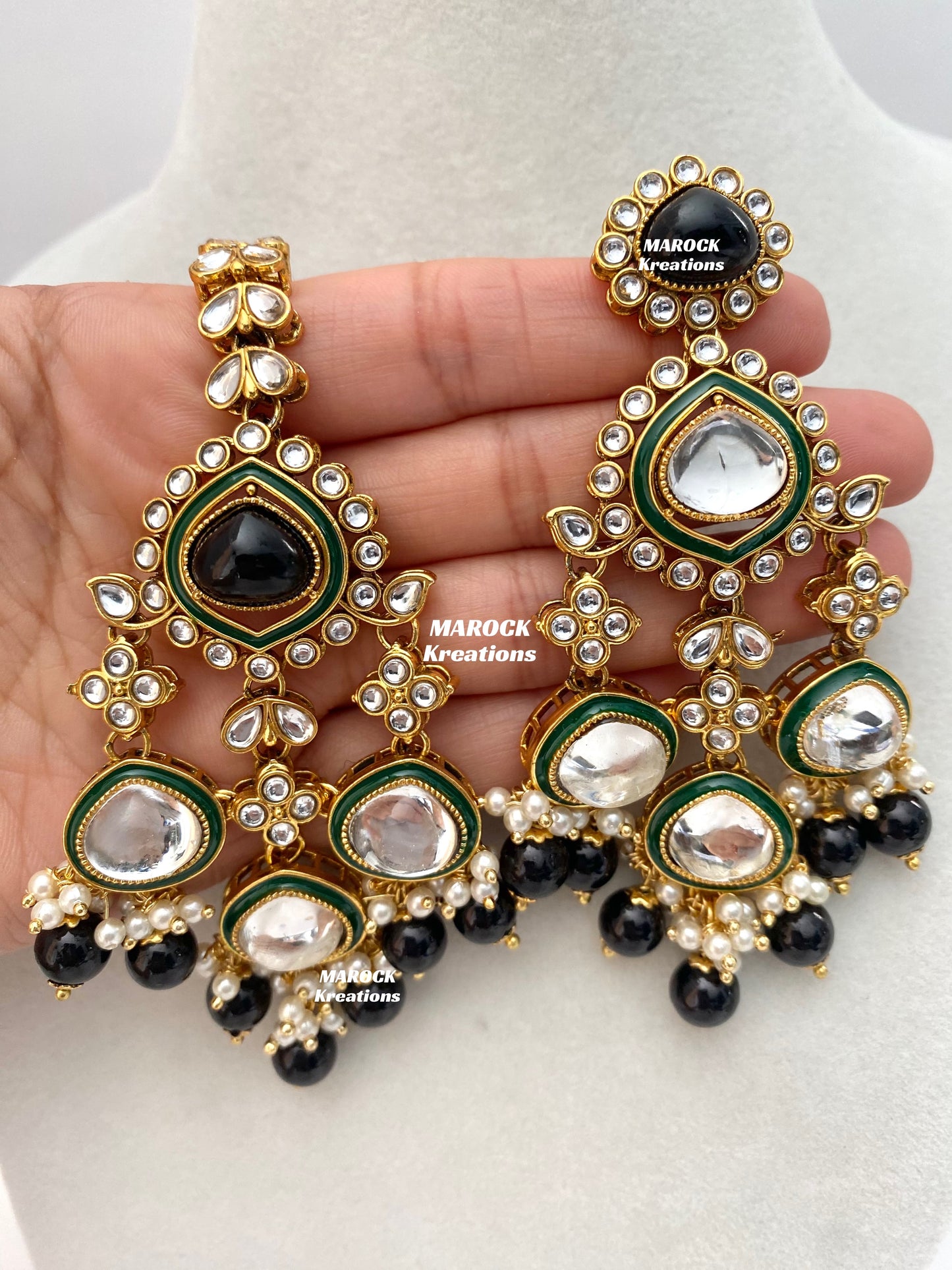 Connie Premium Quality Statement Kundan Necklace/Bridal set