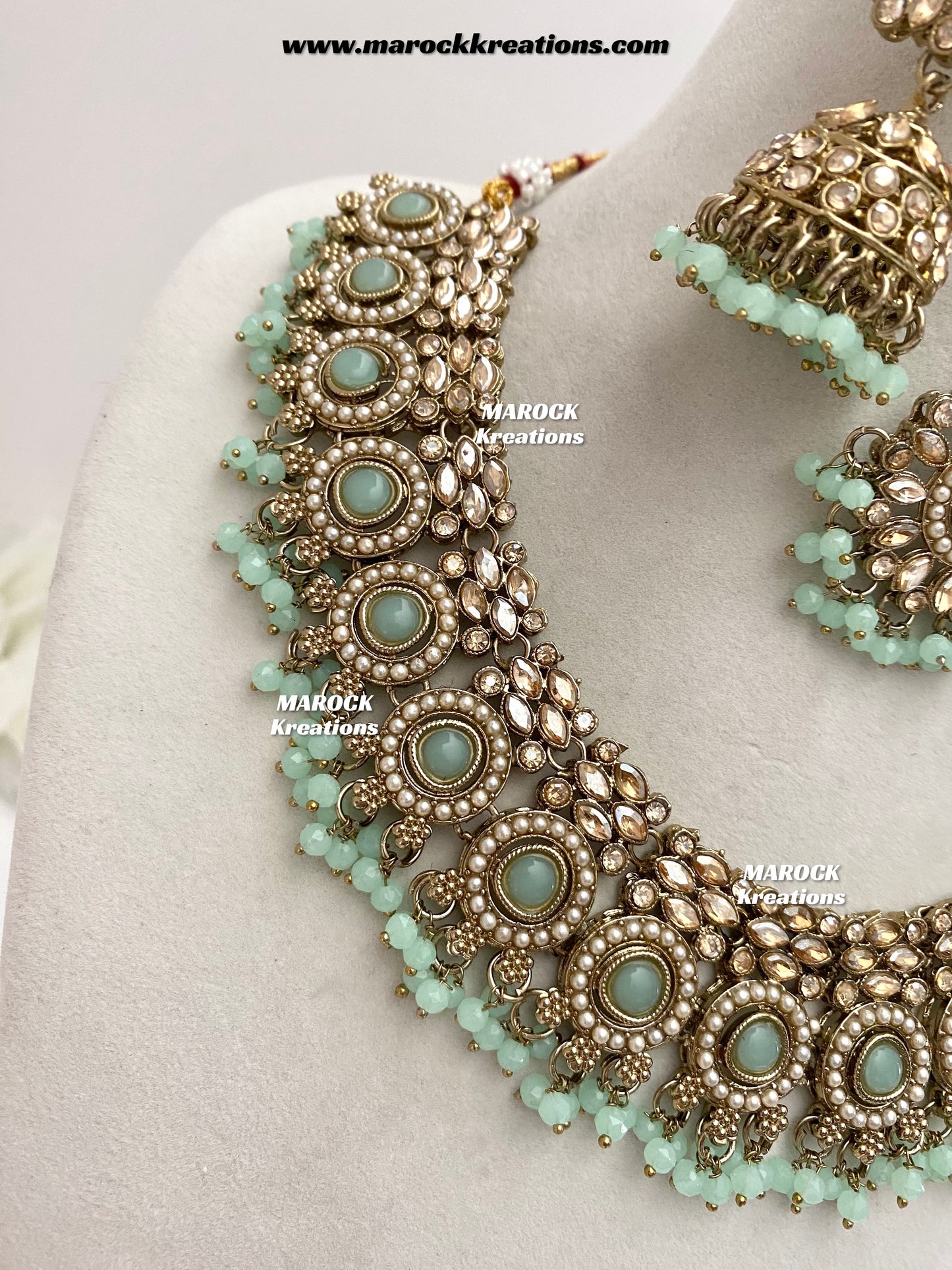 Sameera Polki Necklace set