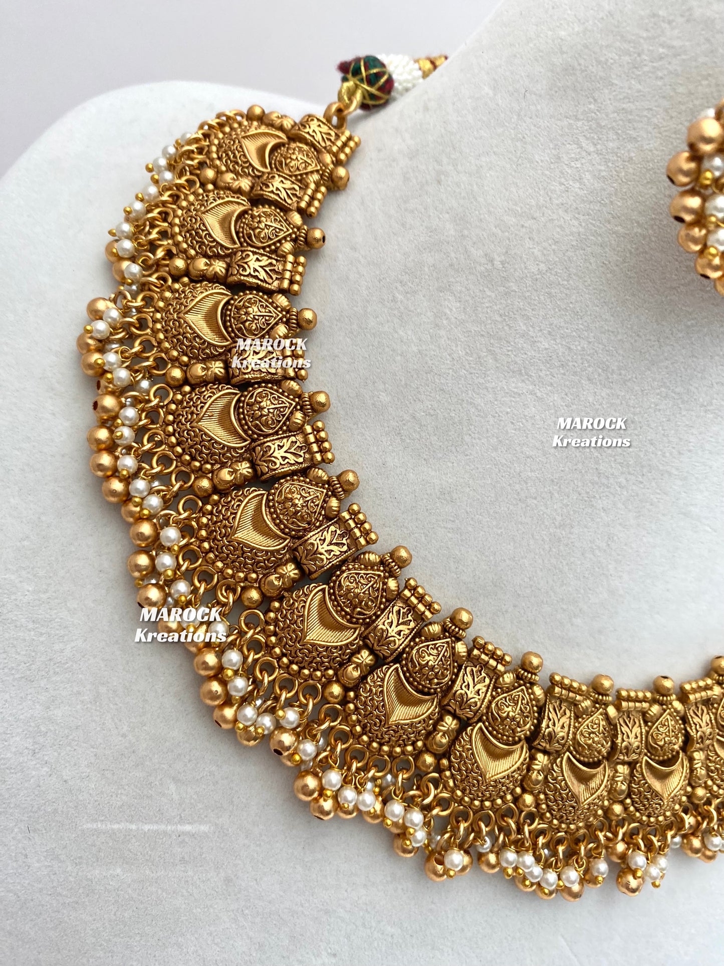 Muskan Premium Quality Gold plated exclusive Necklace set