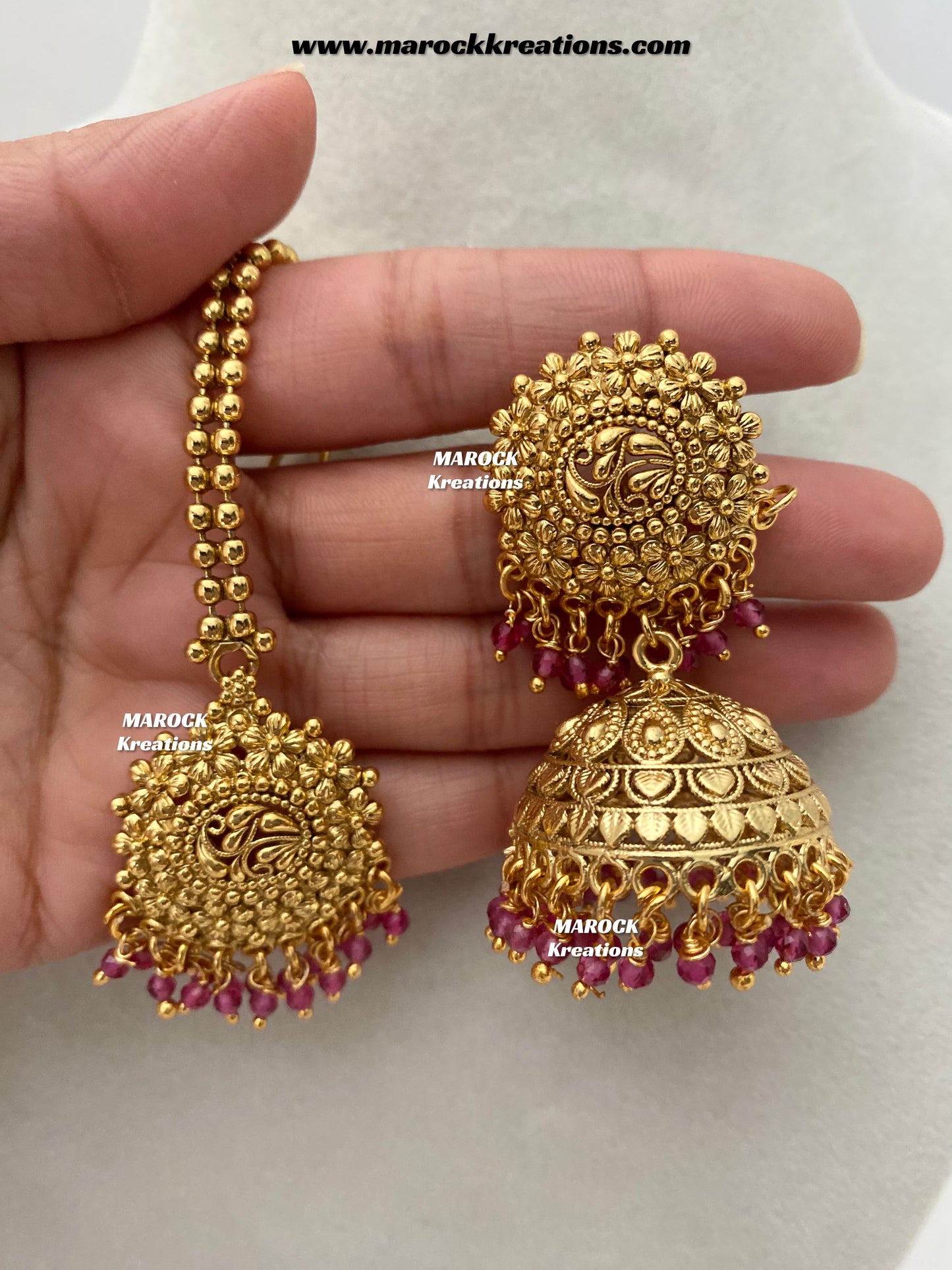 Lipika Premium Quality Gold Plated necklace set
