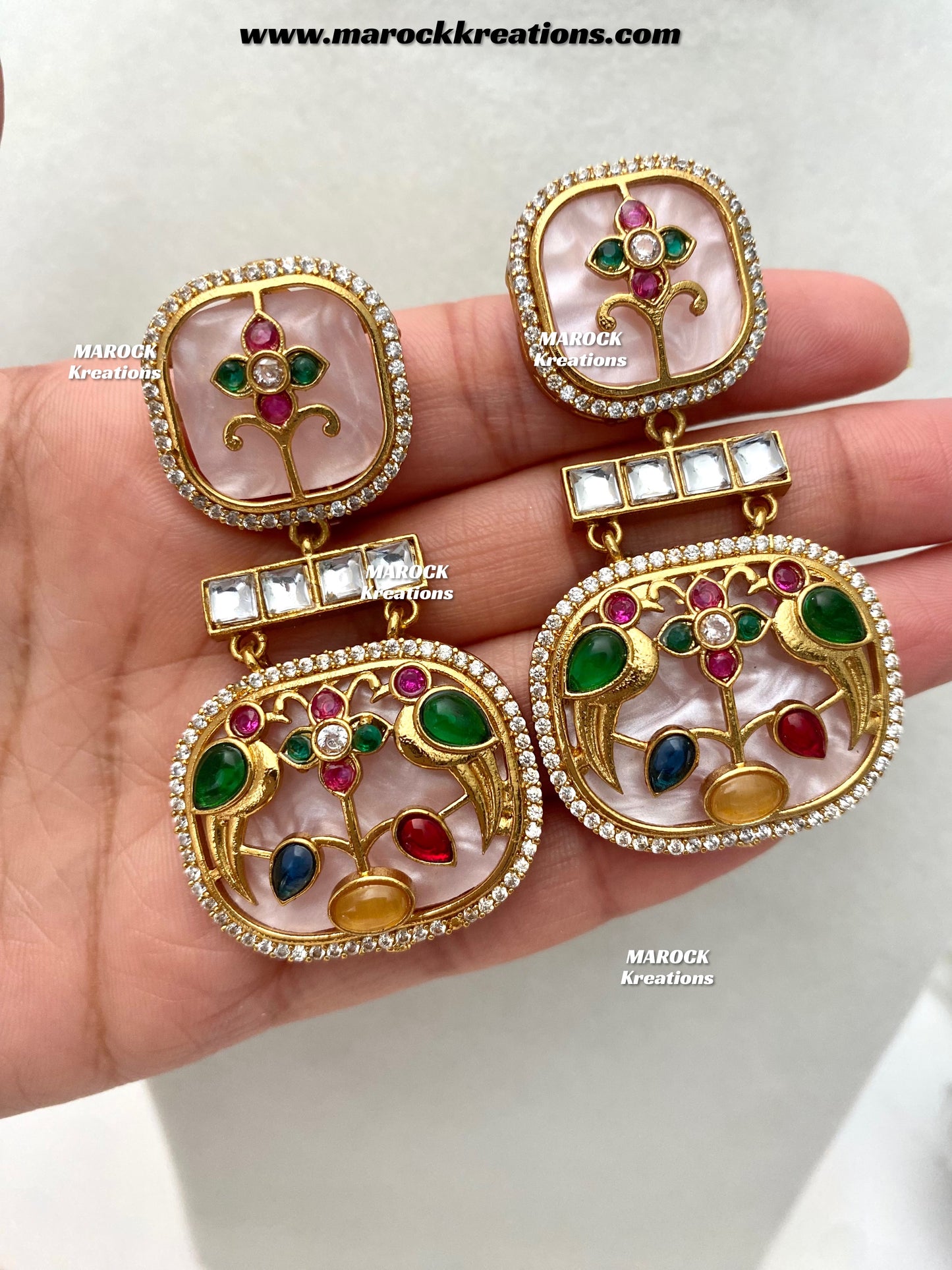 Swati Premium Quality sabyasachi inspired Statement kundan choker set