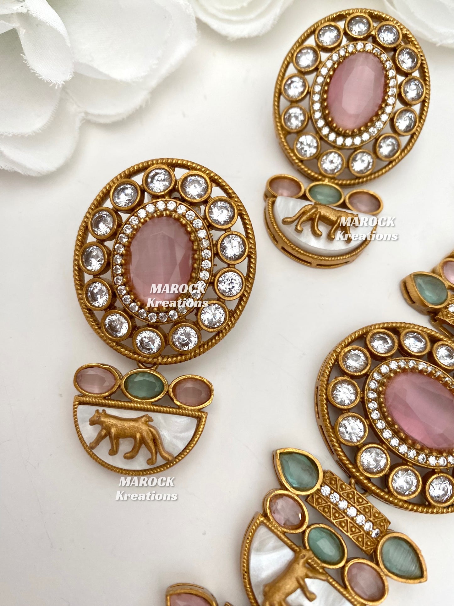 Marina Sabyasachi inspired Kundan Statement choker set