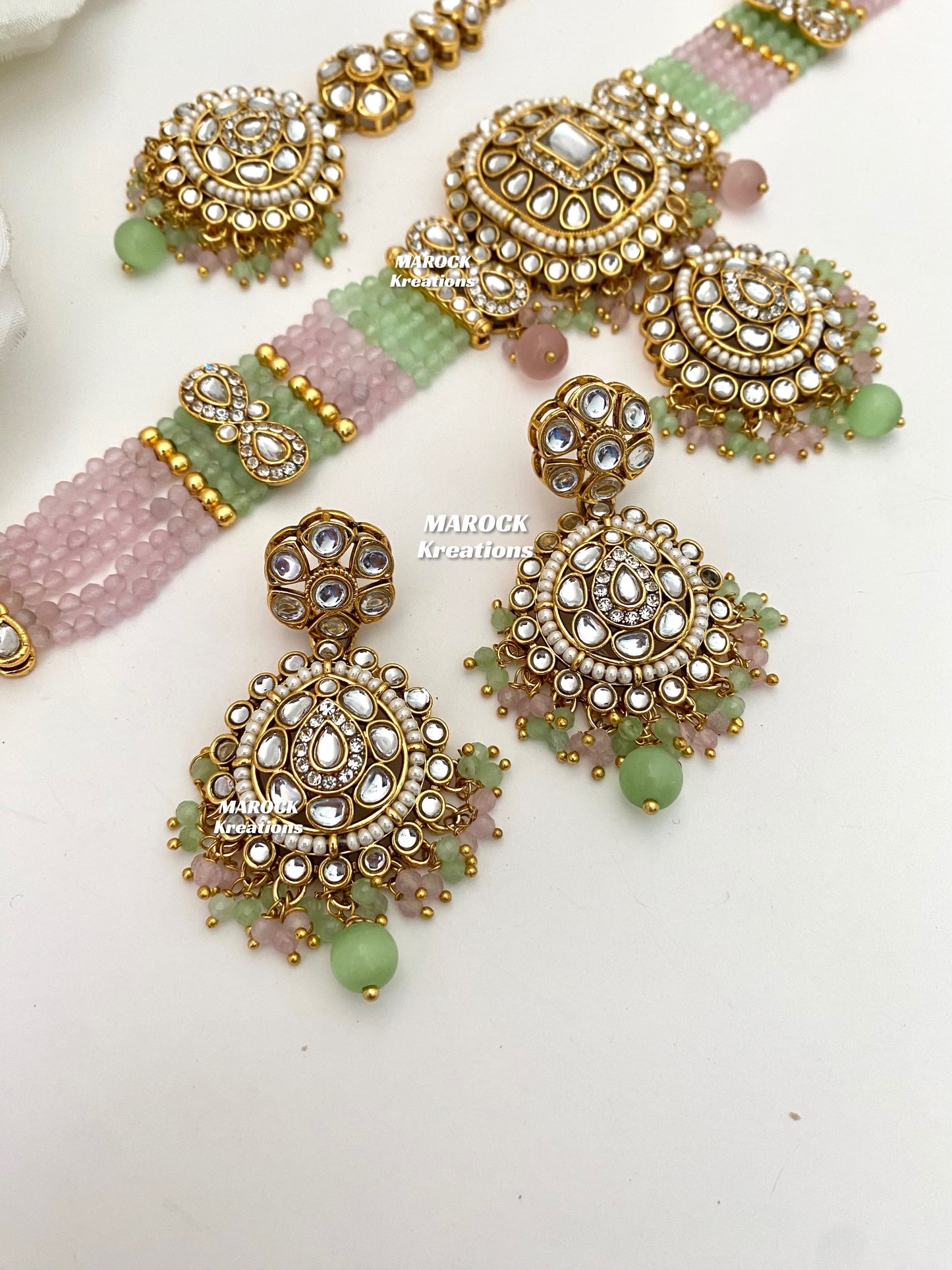 Simona Premium Quality Kundan Choker set