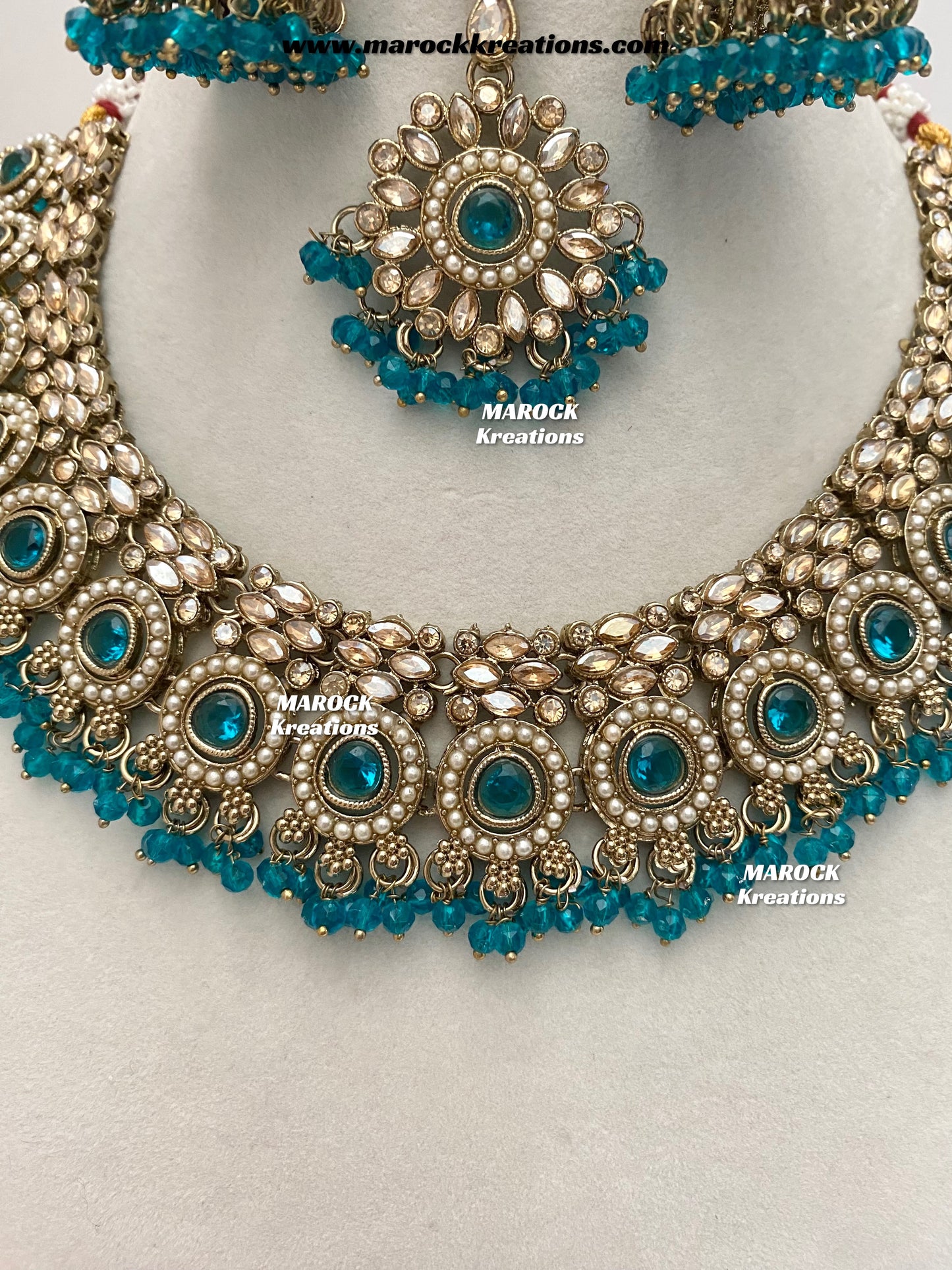 Sameera Polki Necklace set