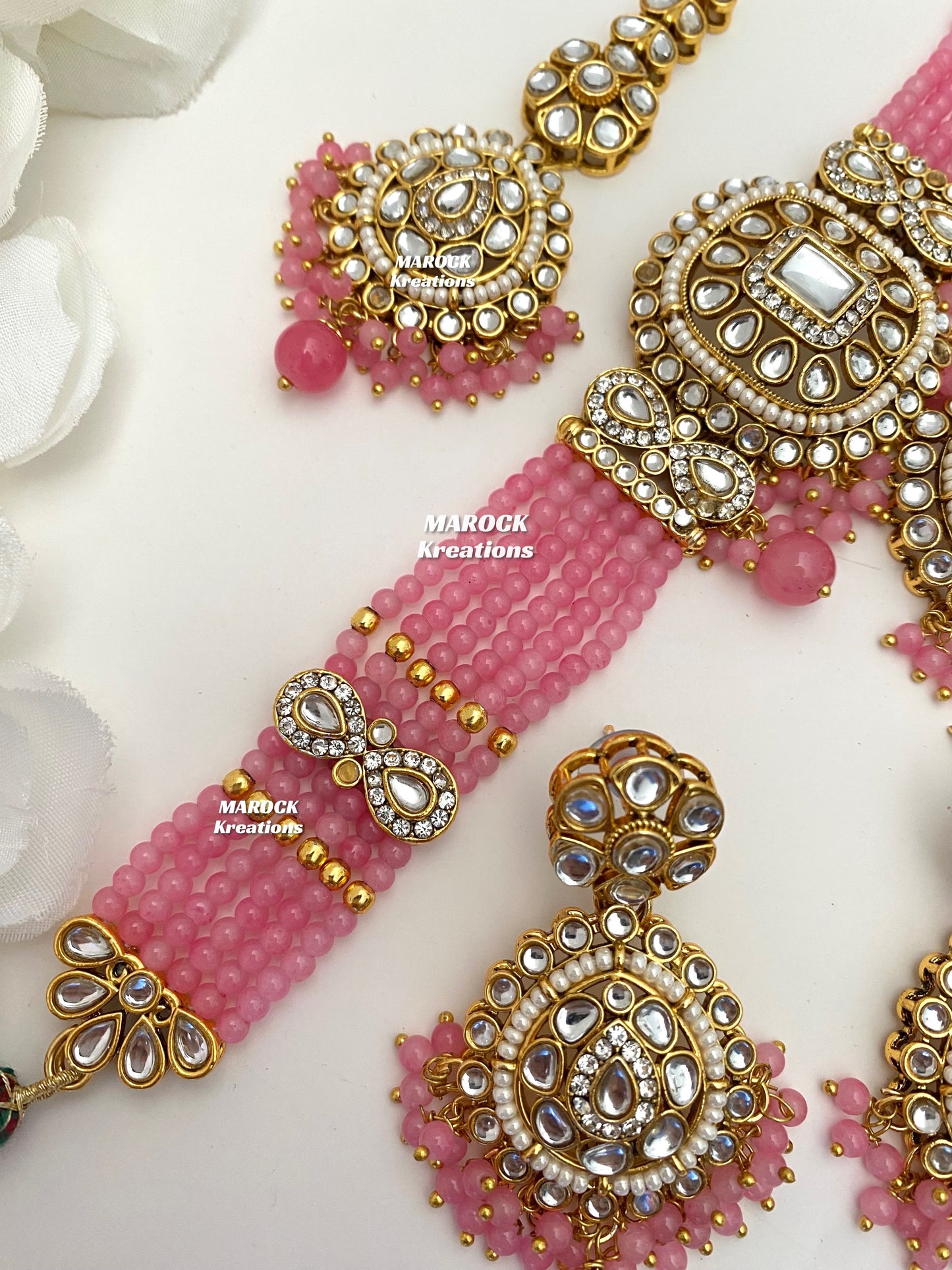 Simona Premium Quality Kundan Choker set