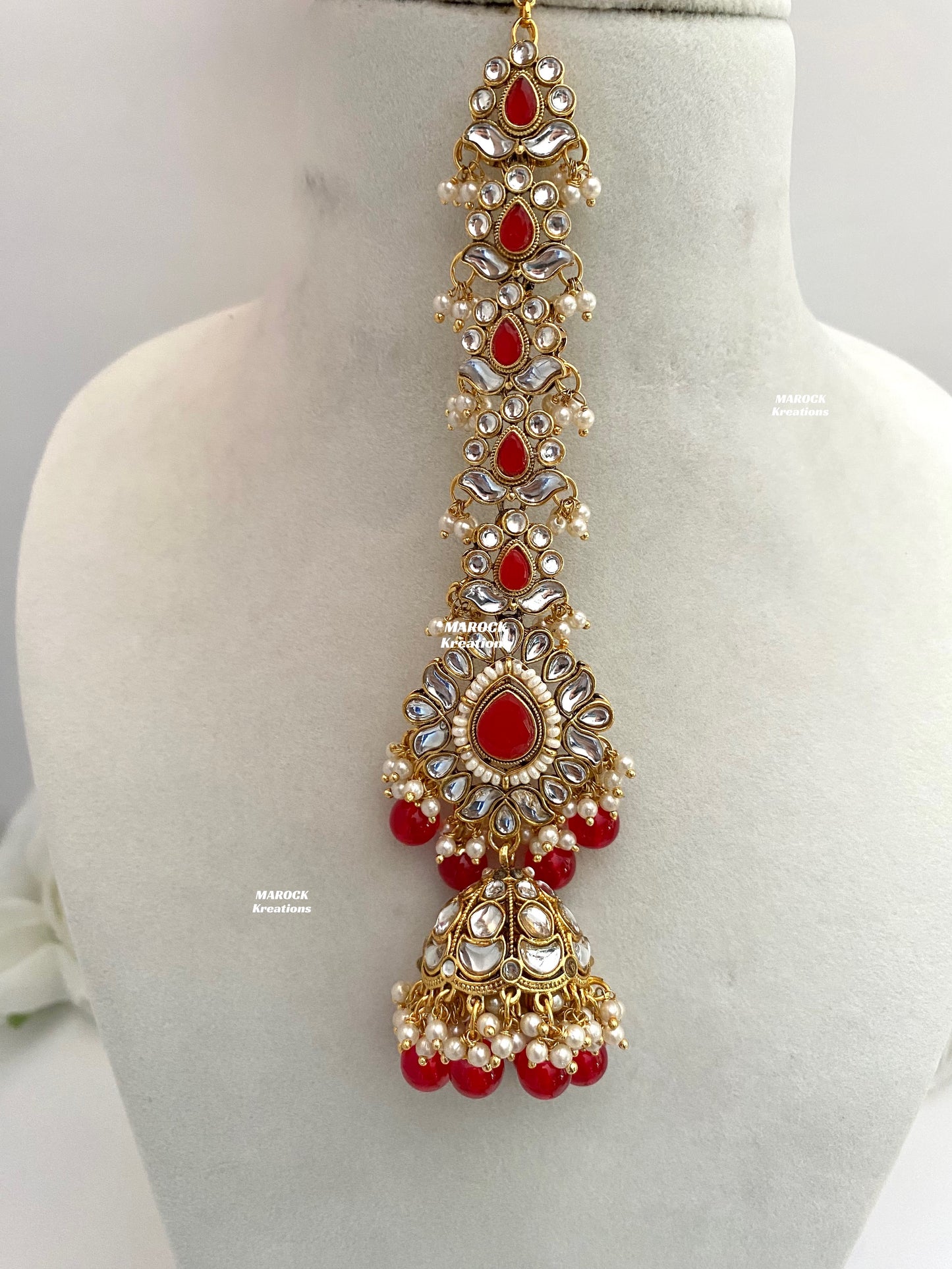Bhavika Premium Quality Kundan choker/Necklace set