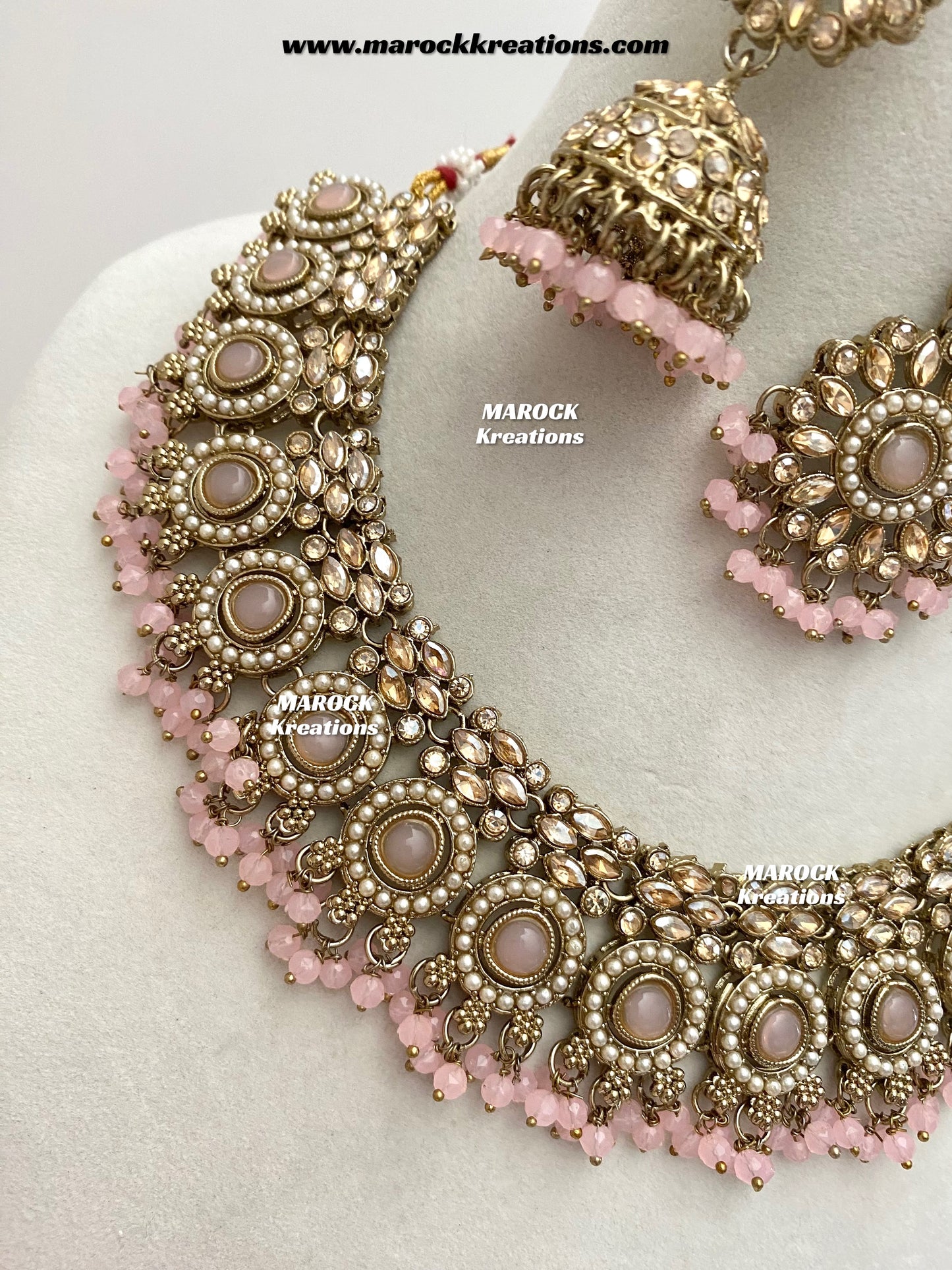 Sameera Polki Necklace set