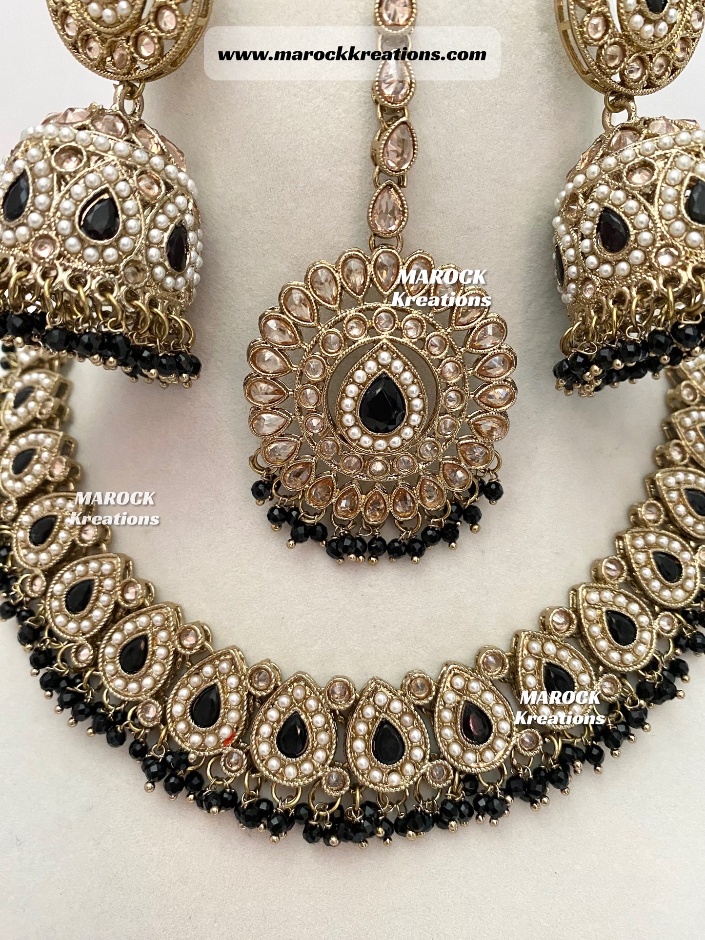 Tina Antique Polki Necklace set