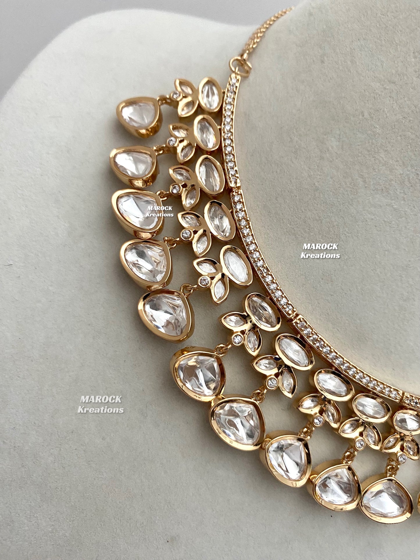 Mitzi Tyani inspired Premium Quality Kundan Necklace set