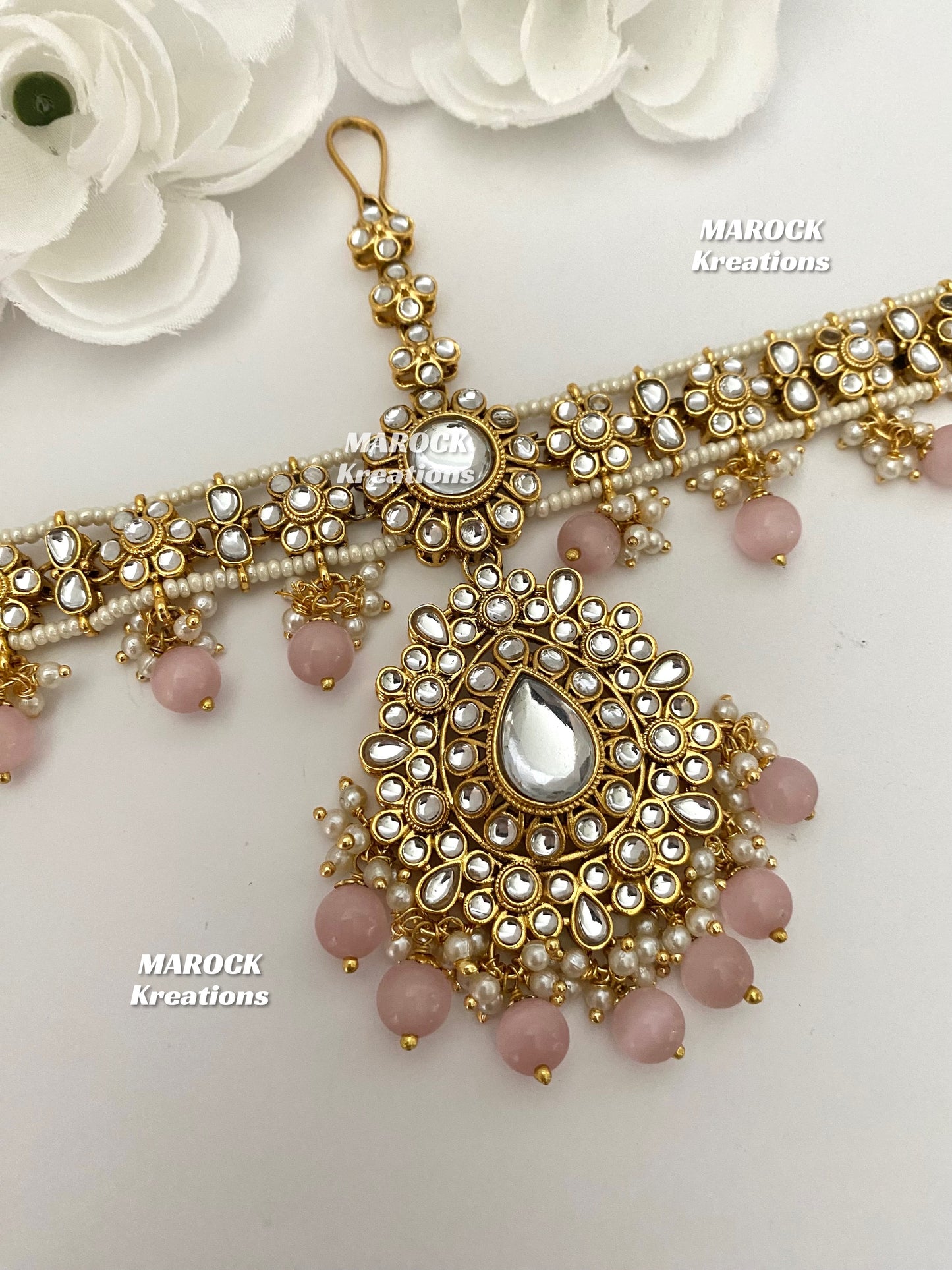 Premium Quality Kundan Bridal set/Indian bridal jewelry