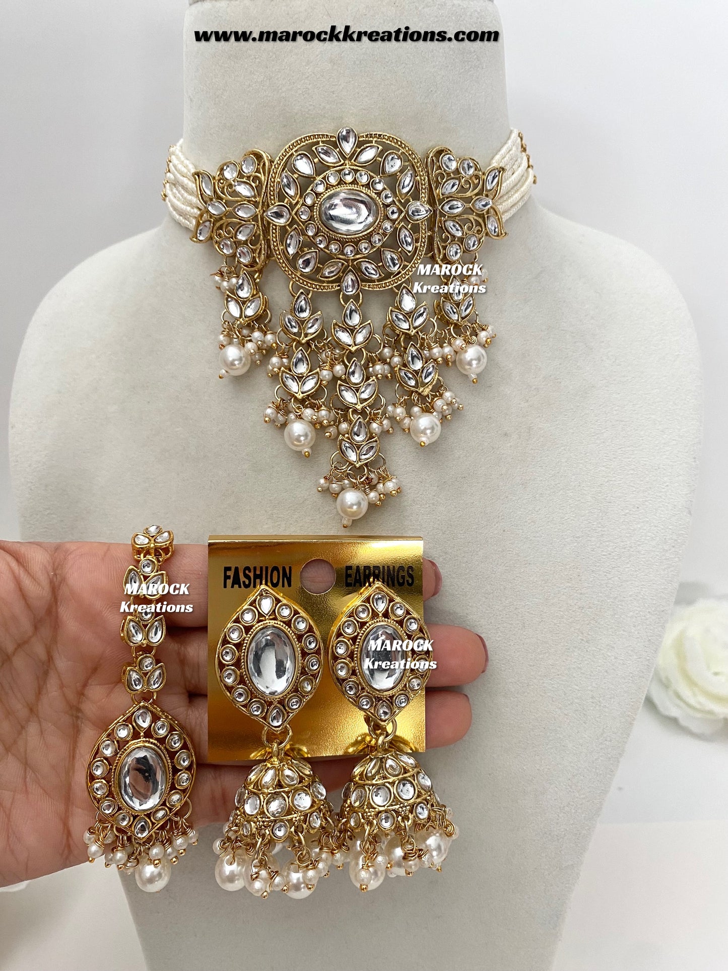 Krupa Kundan Choker set