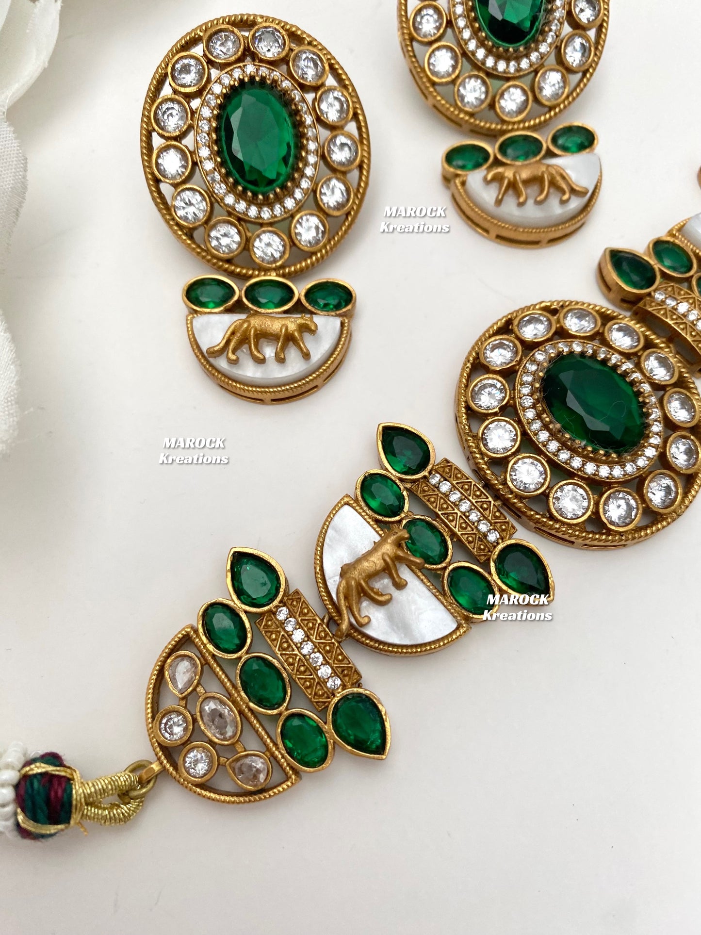 Marina Sabyasachi inspired Kundan Statement choker set