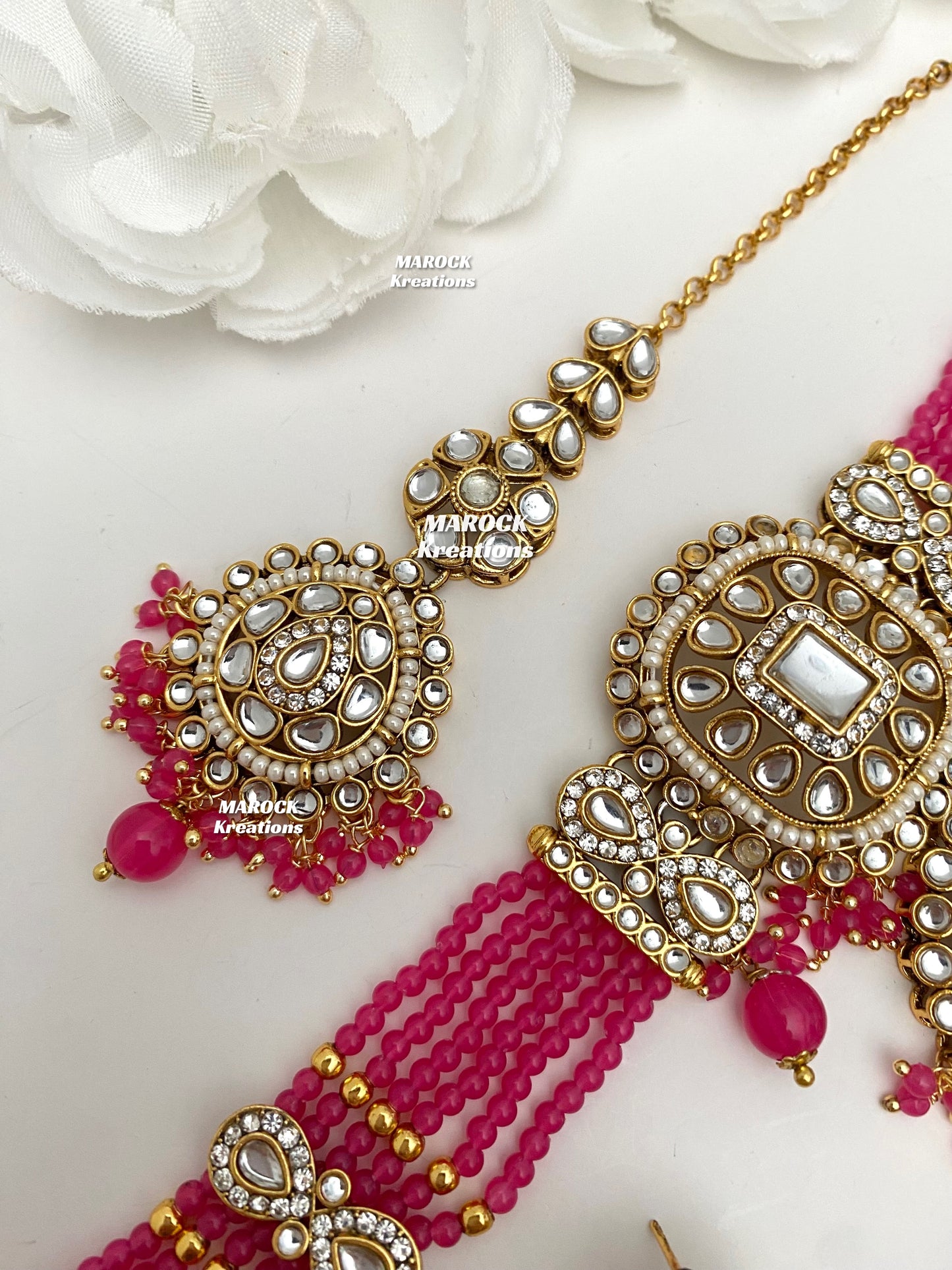 Simona Premium Quality Kundan Choker set