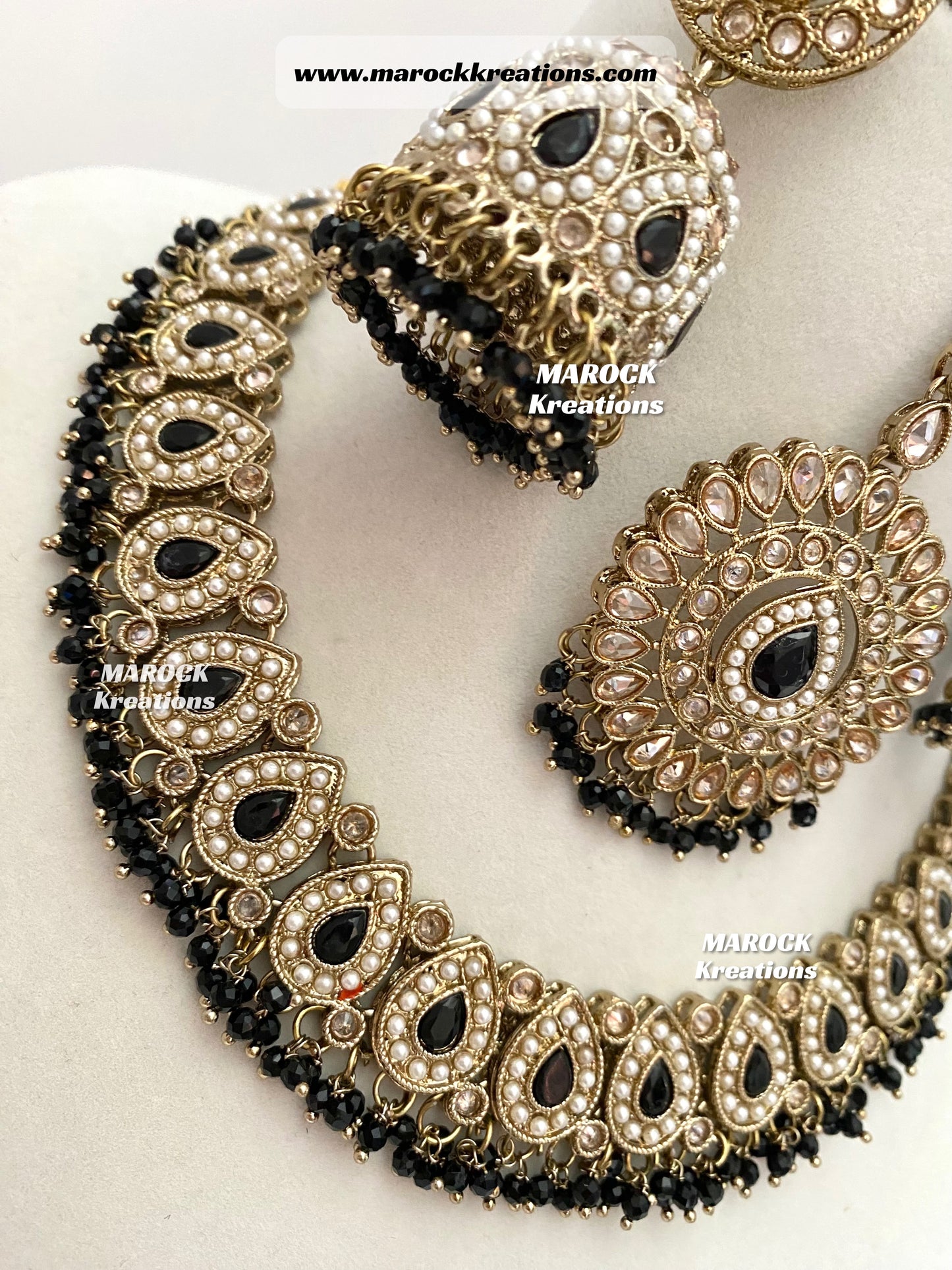 Tina Antique Polki Necklace set
