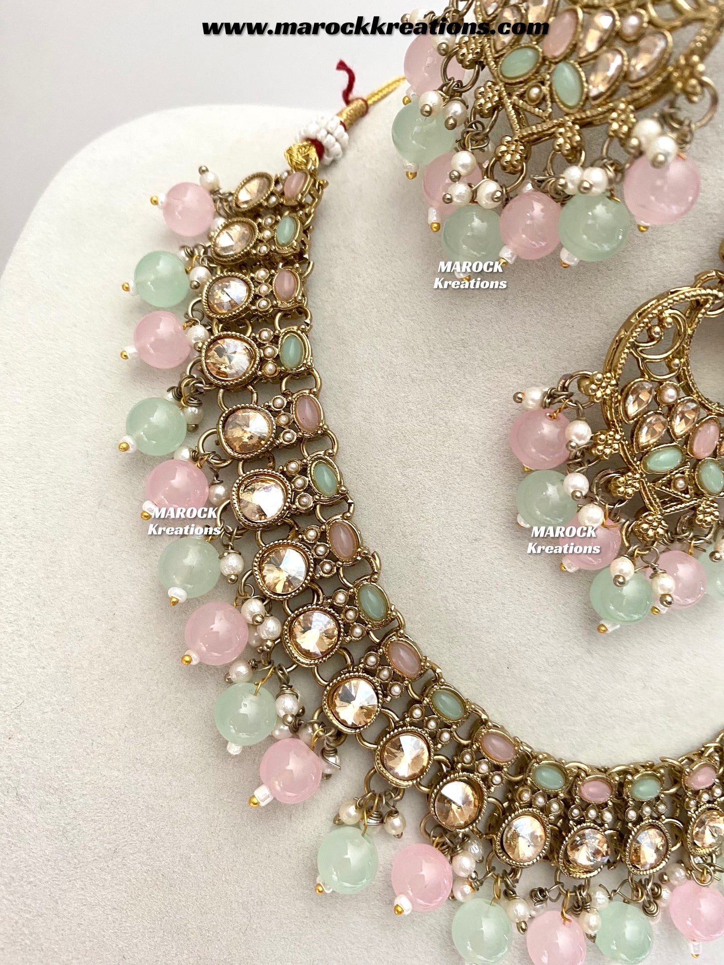 Shefa Polki Necklace set