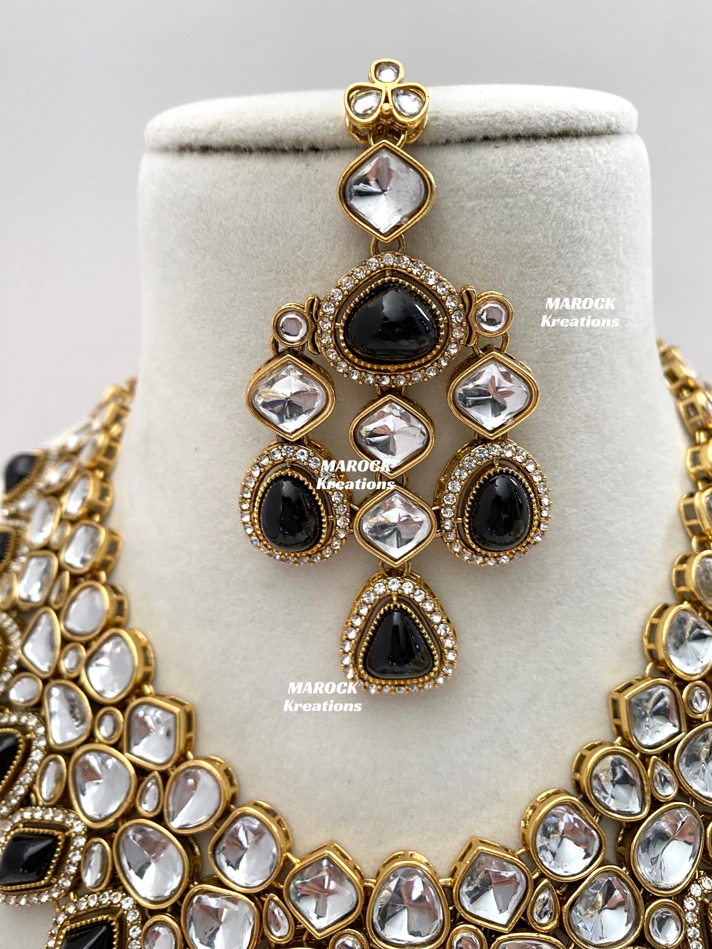 Patriza Sabyasachi inspired Premium Quality Kundan Statement Necklace set