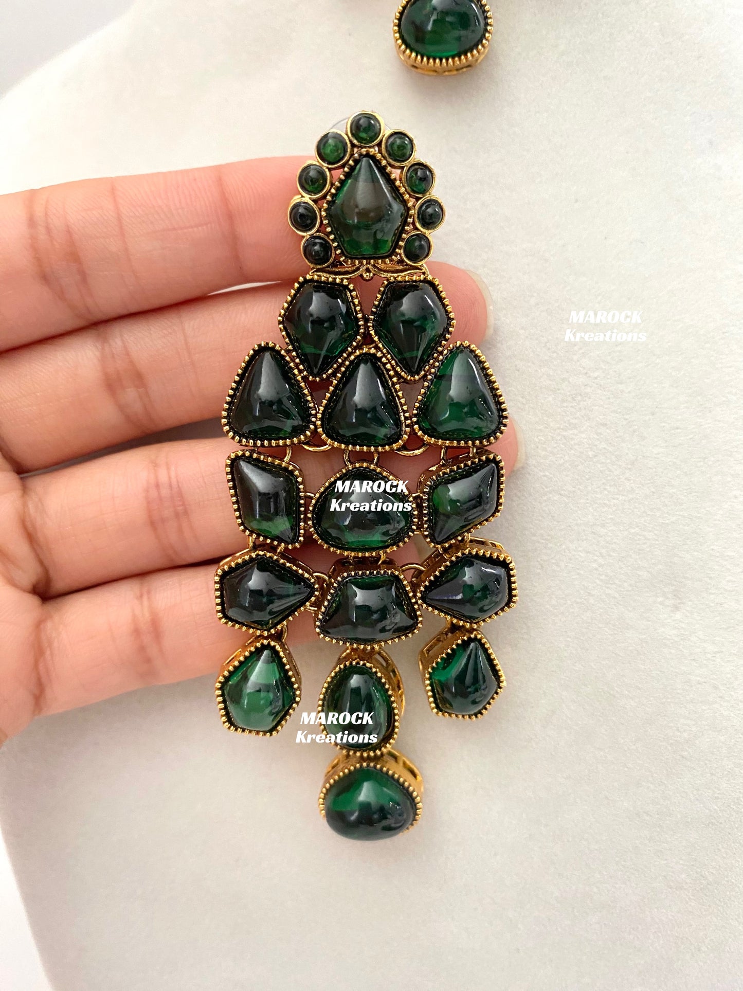Julia Sabyasachi inspired Premium Quality Kundan Statement Necklace set