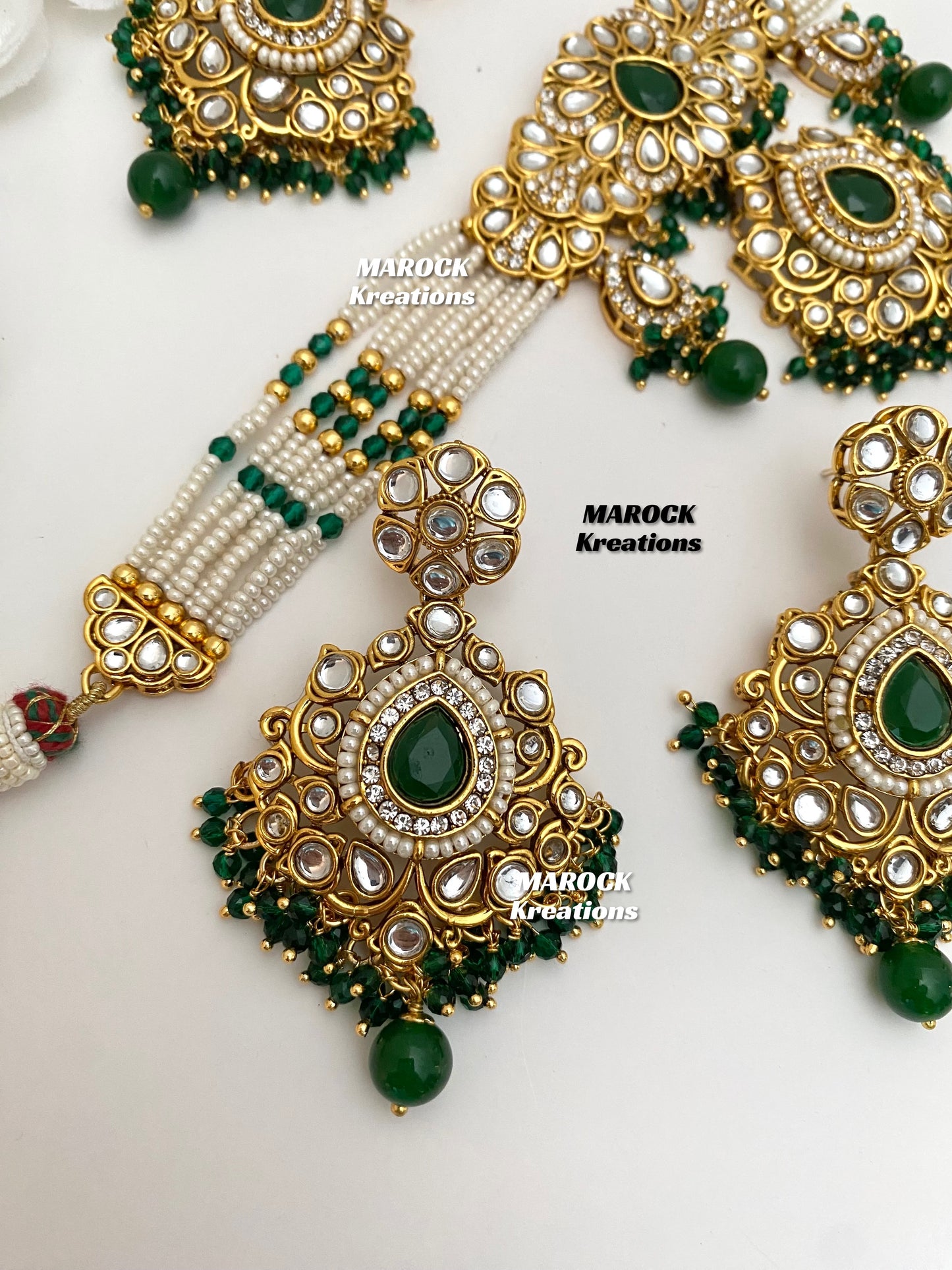 Mahima Premium Quality Kundan Choker set