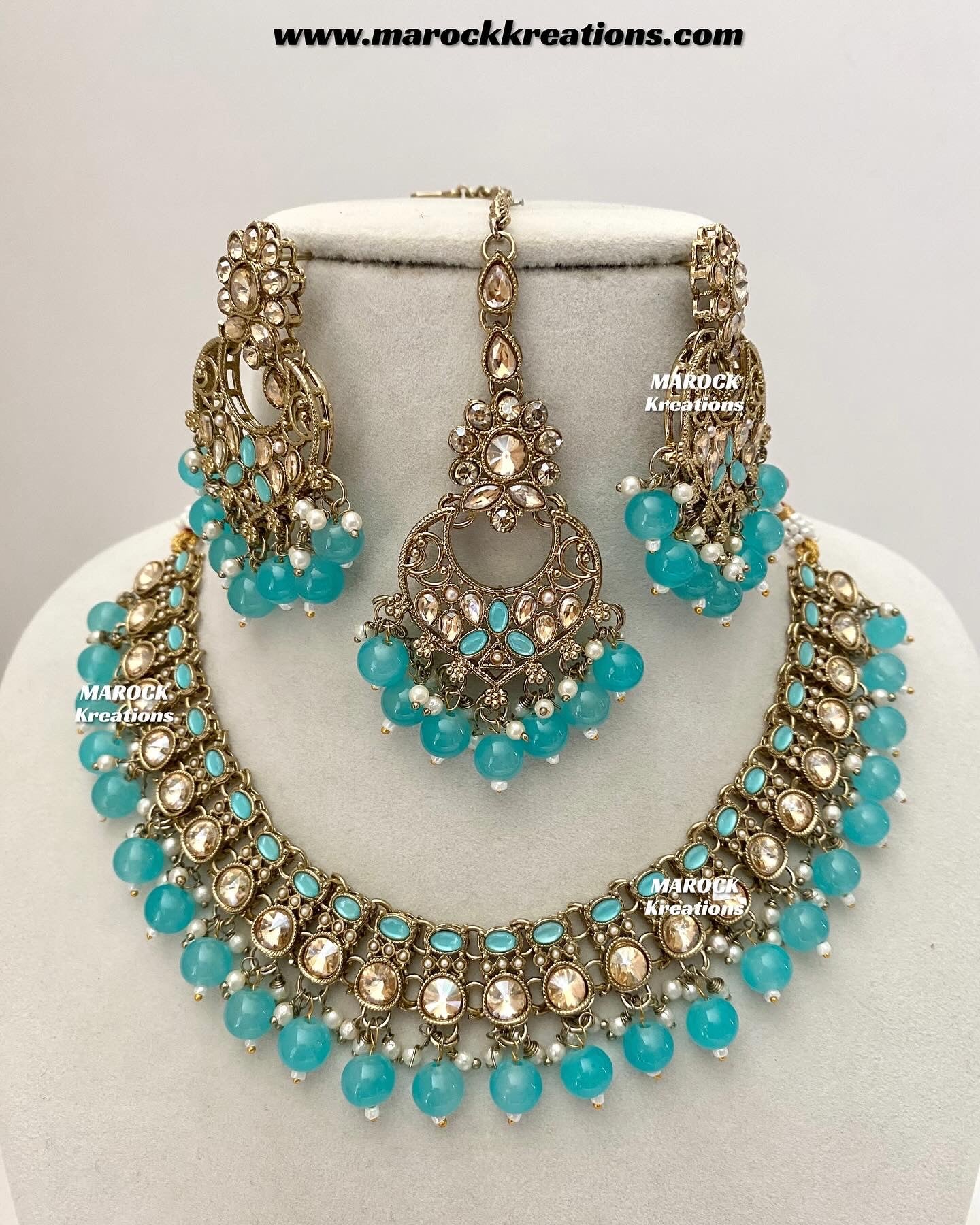 Shefa Polki Necklace set