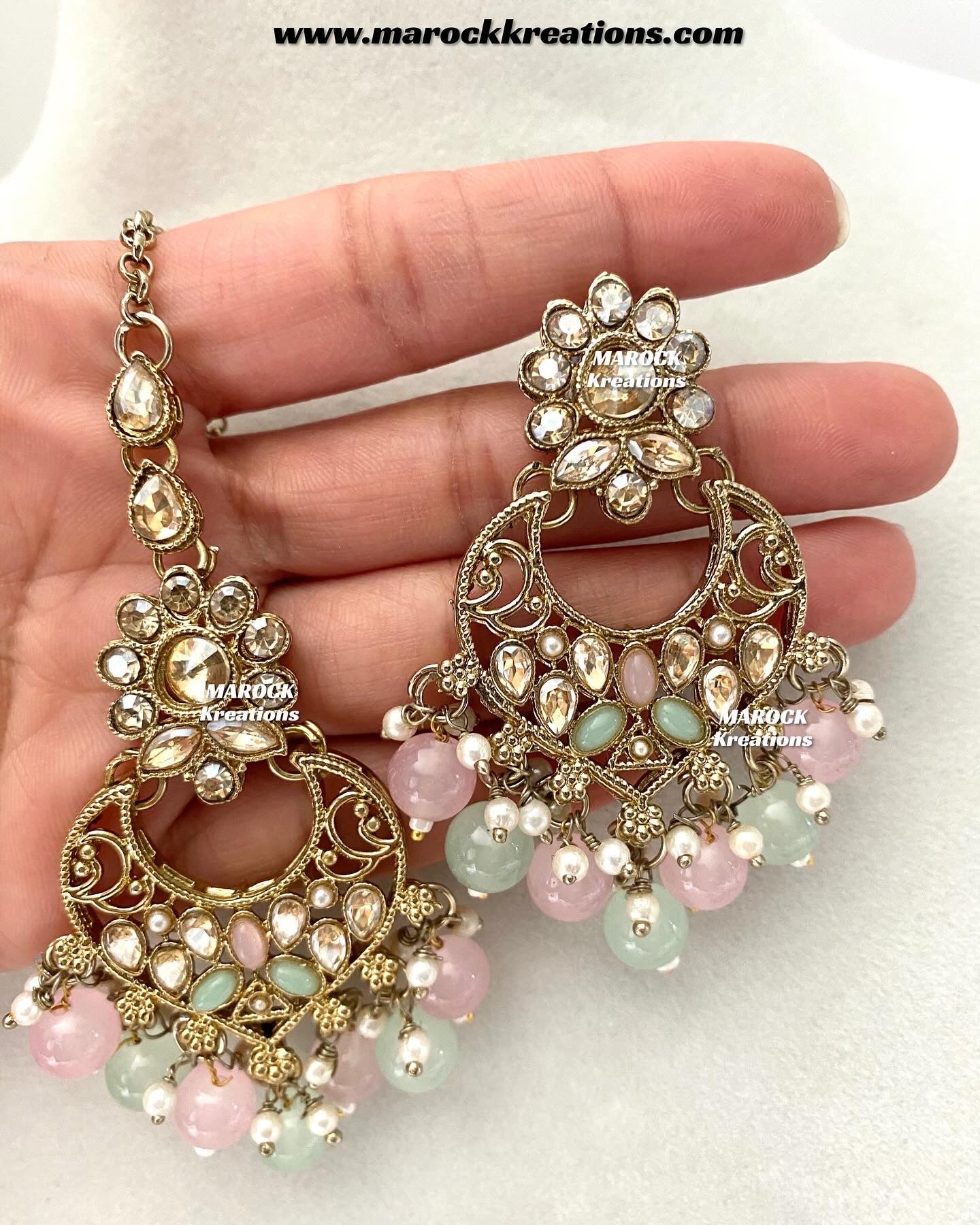 Shefa Polki Necklace set