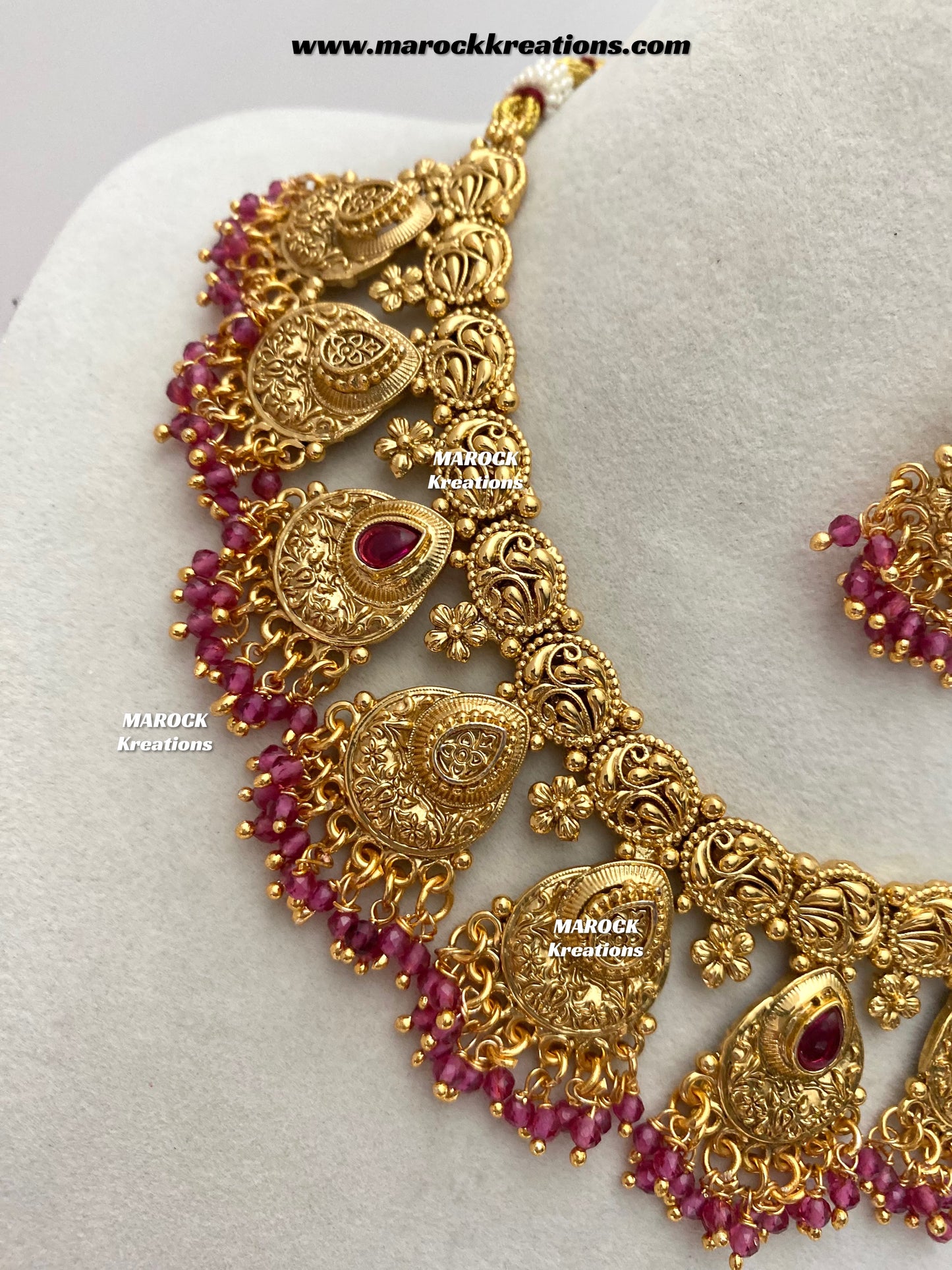 Lipika Premium Quality Gold Plated necklace set