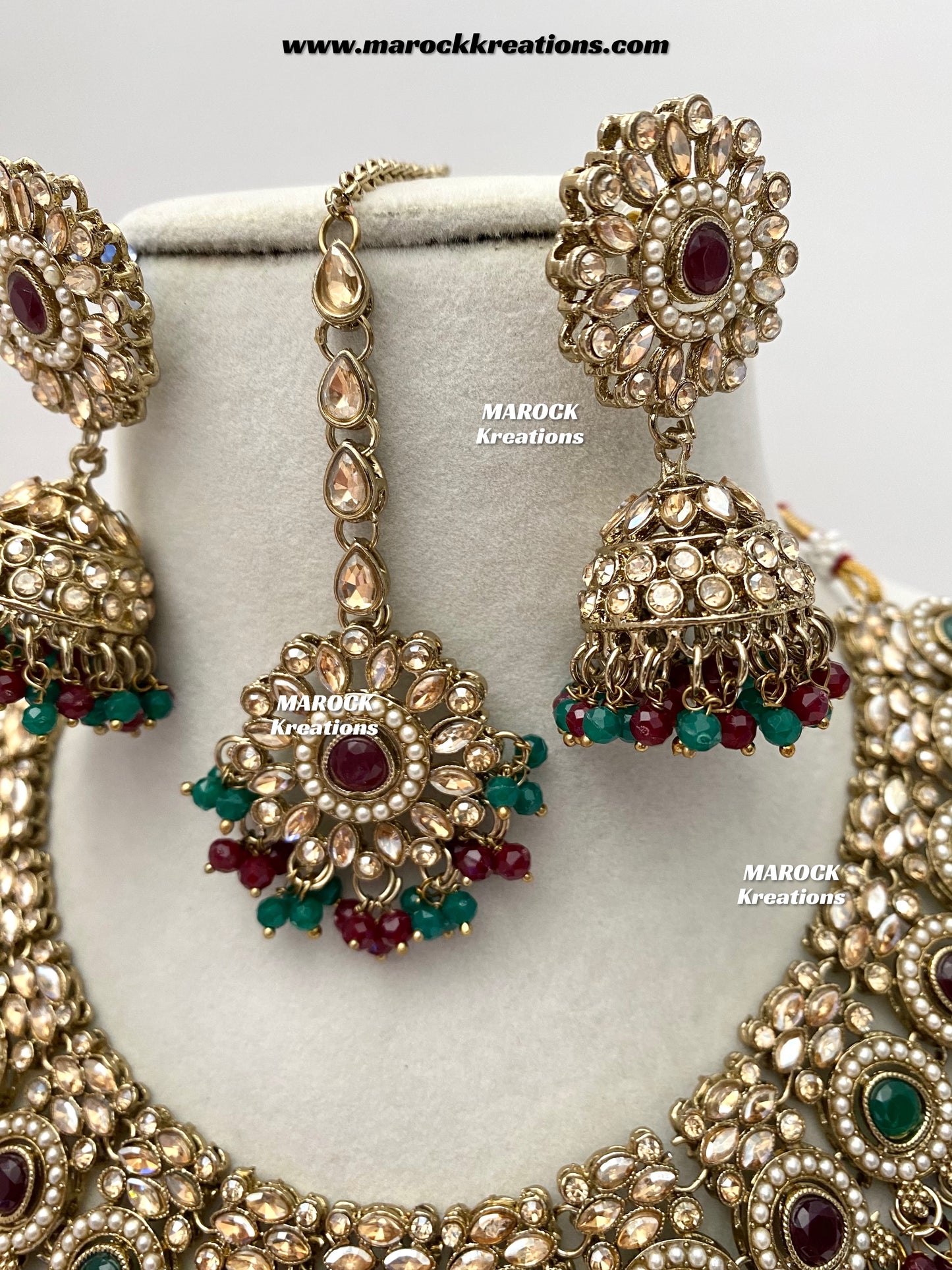 Sameera Polki Necklace set