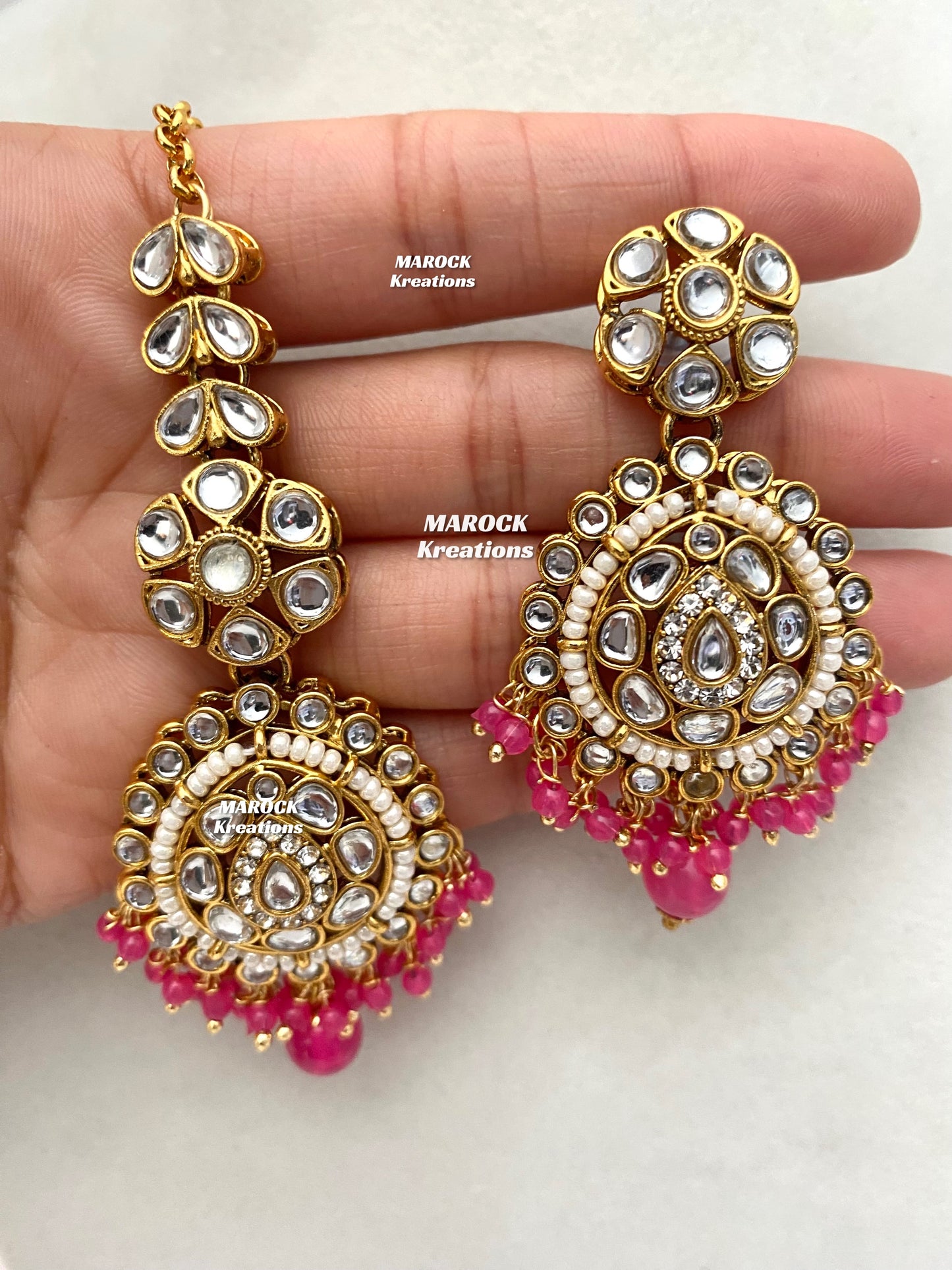 Simona Premium Quality Kundan Choker set