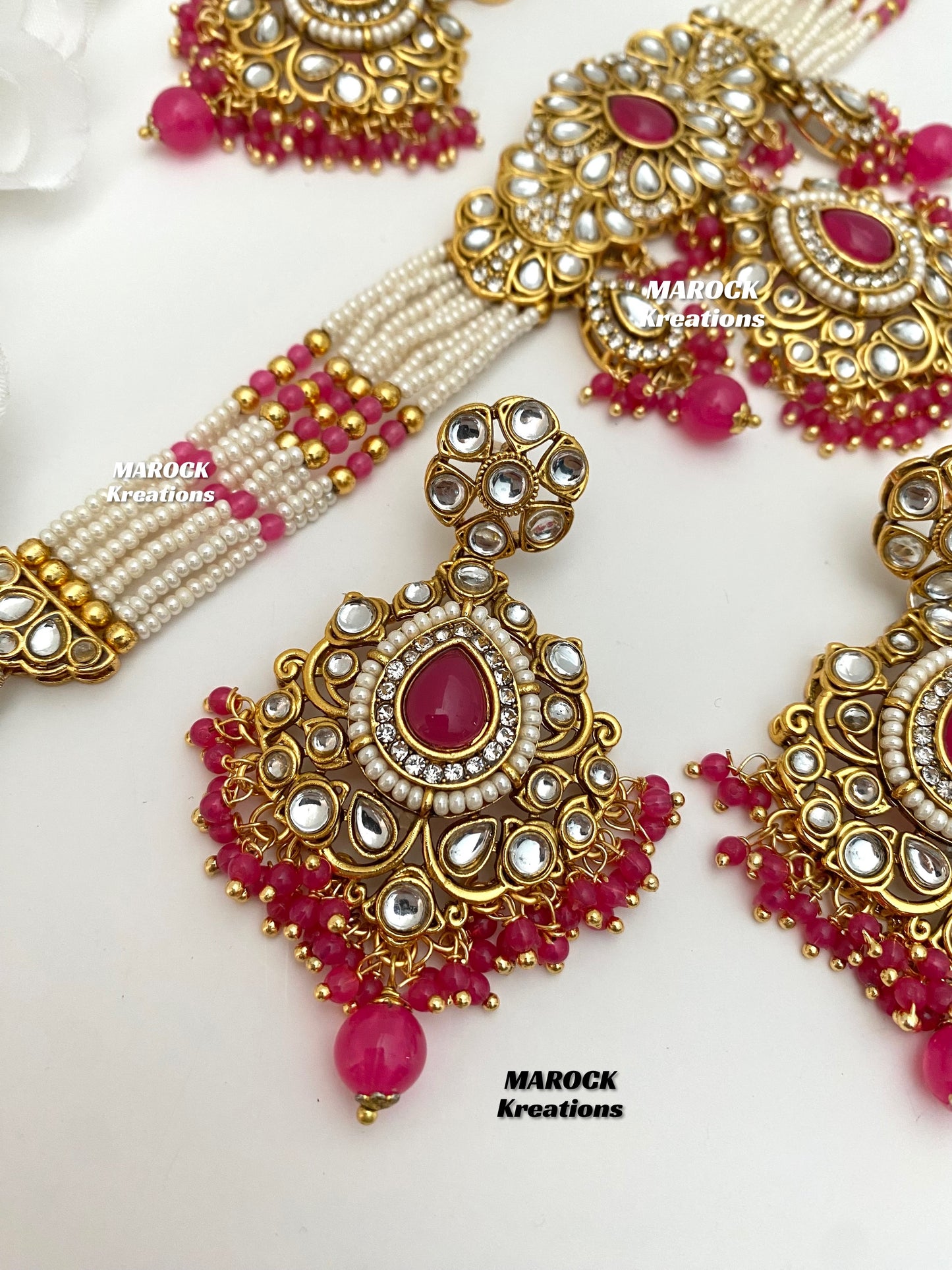 Mahima Premium Quality Kundan Choker set