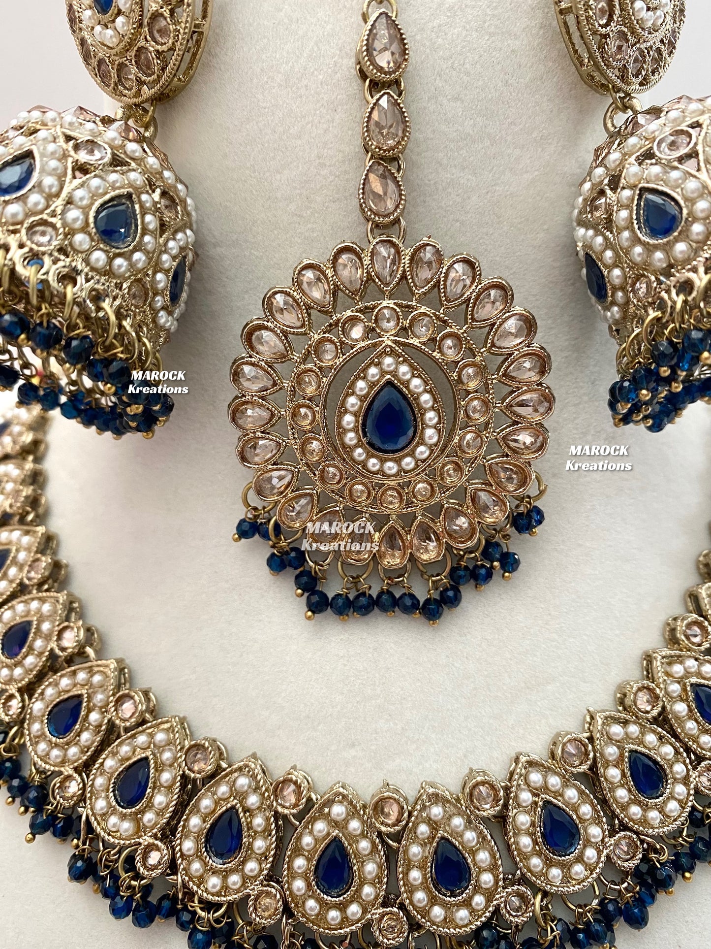 Tina Antique Polki Necklace set