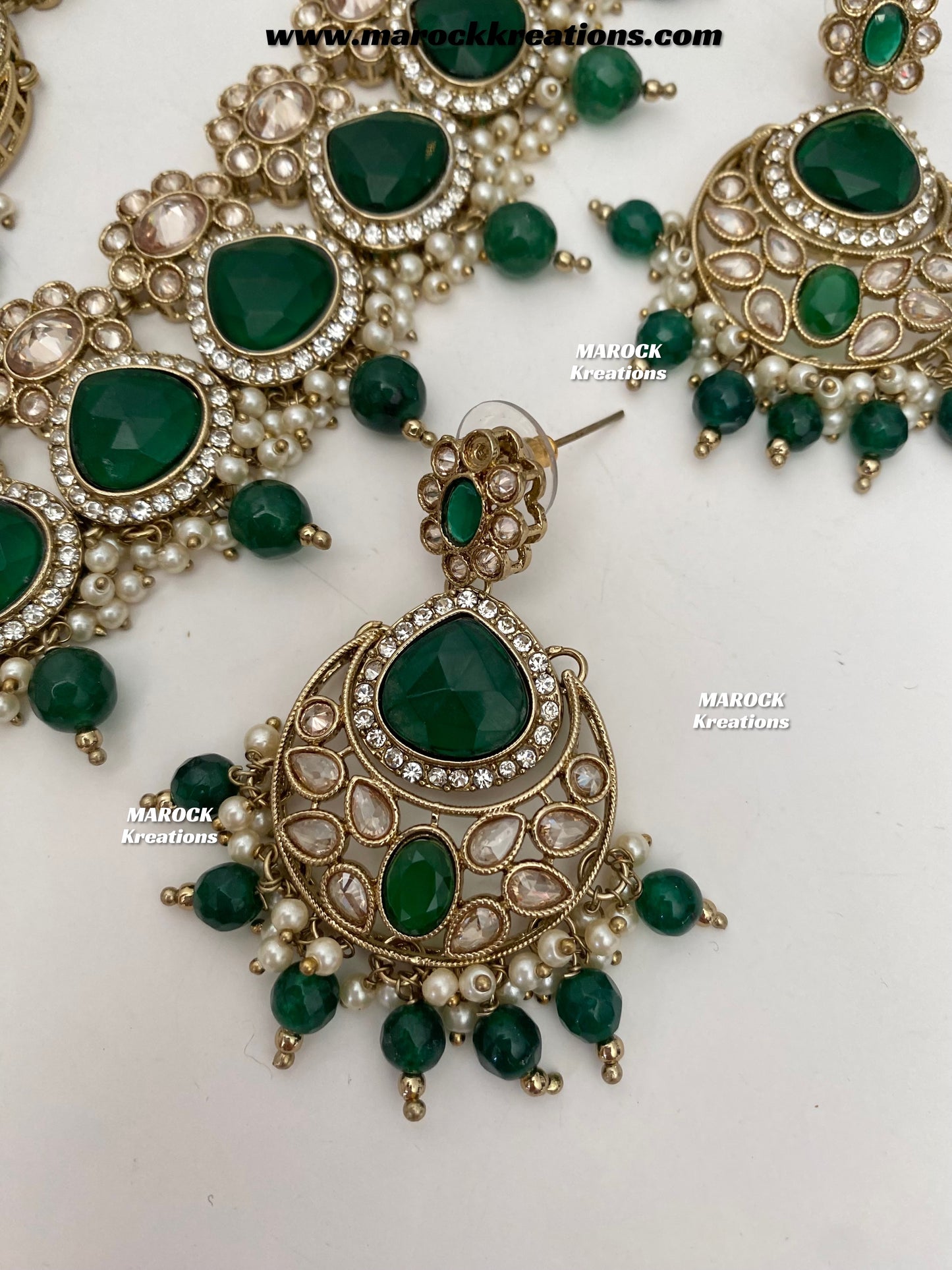 Kinjal Premium Quality Polki and Monalisa Statement Choker set