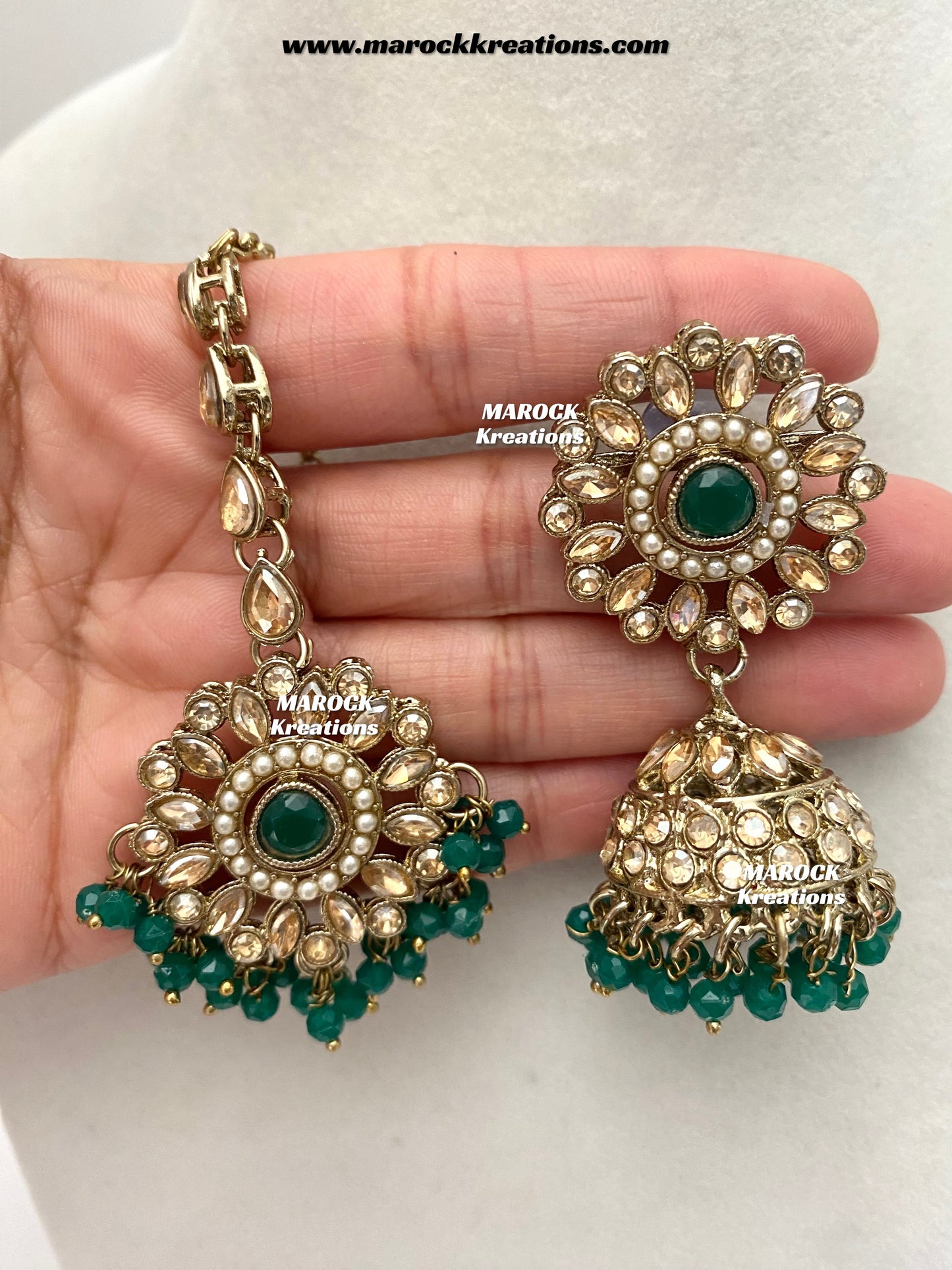 Sameera Polki Necklace set