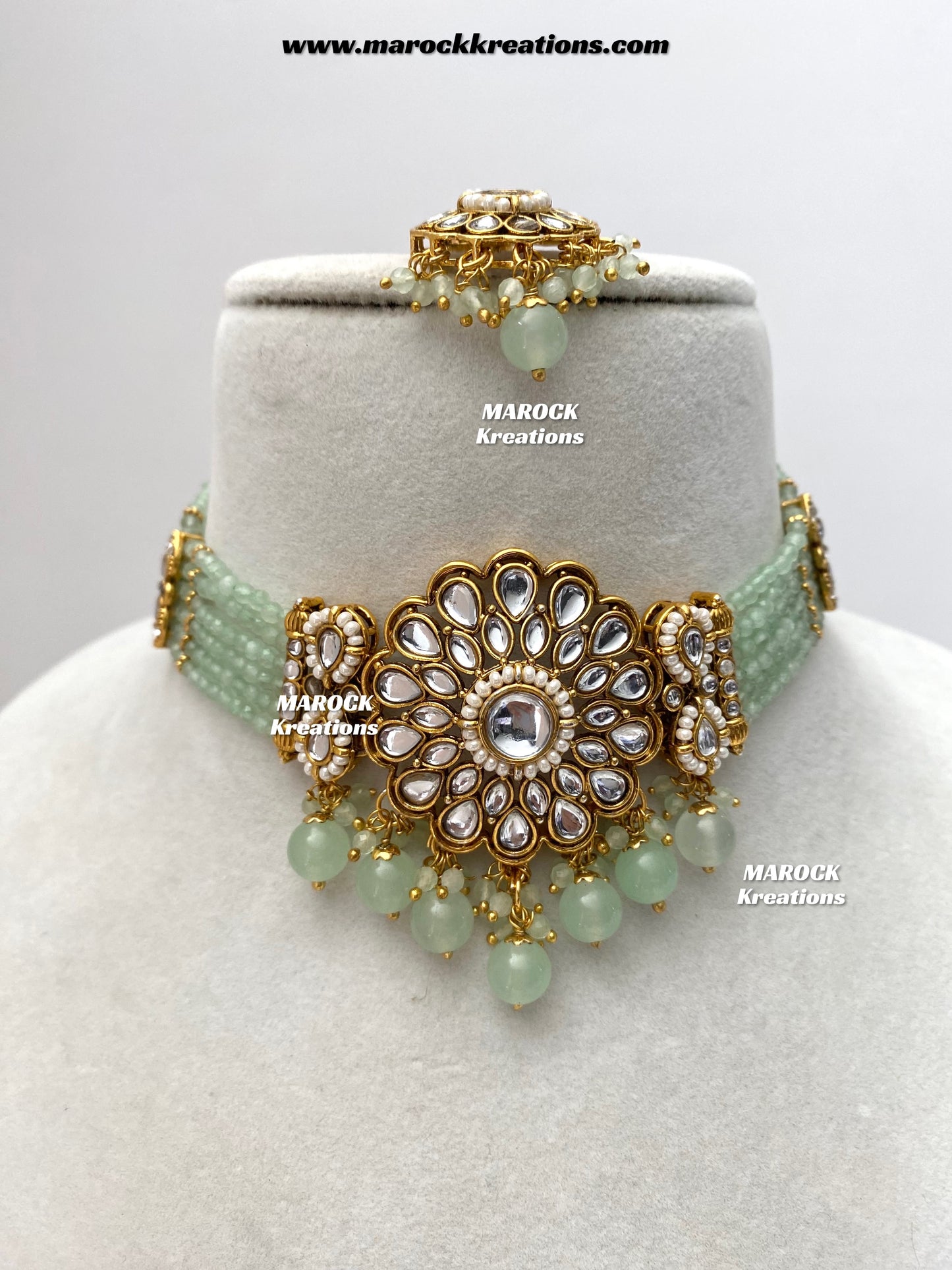 Ginni Premium Quality Kundan choker set