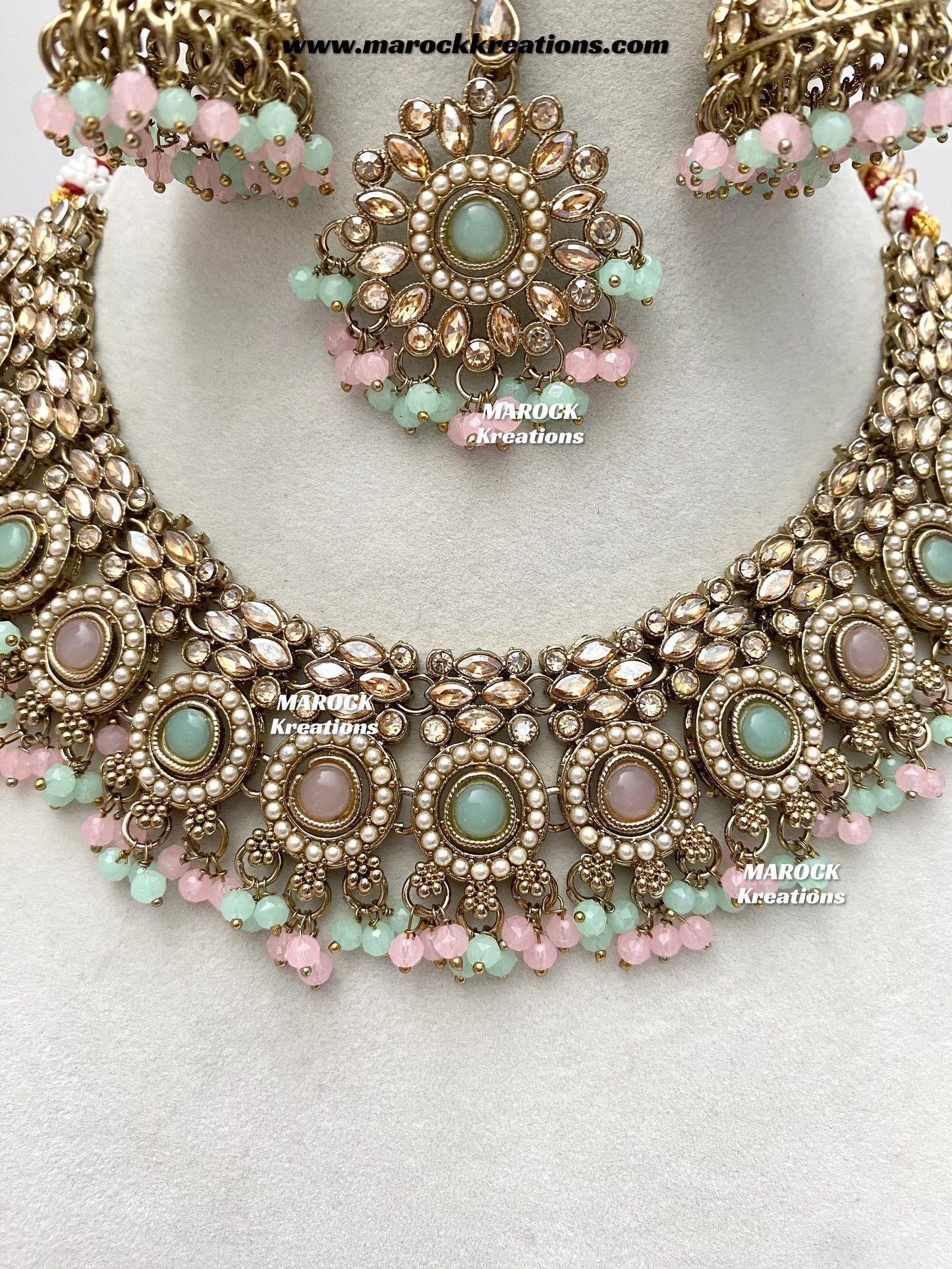 Sameera Polki Necklace set