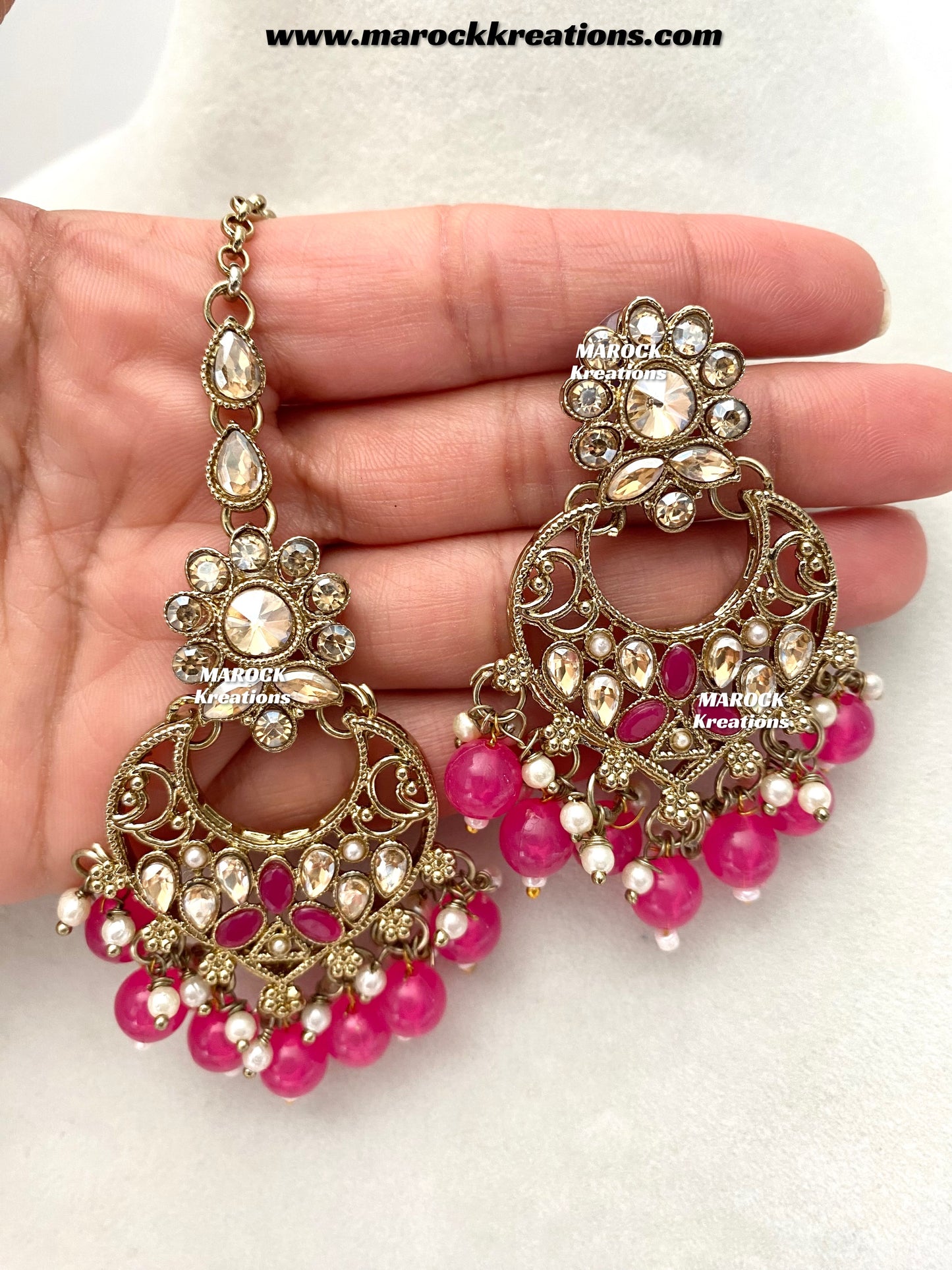 Shefa Polki Necklace set