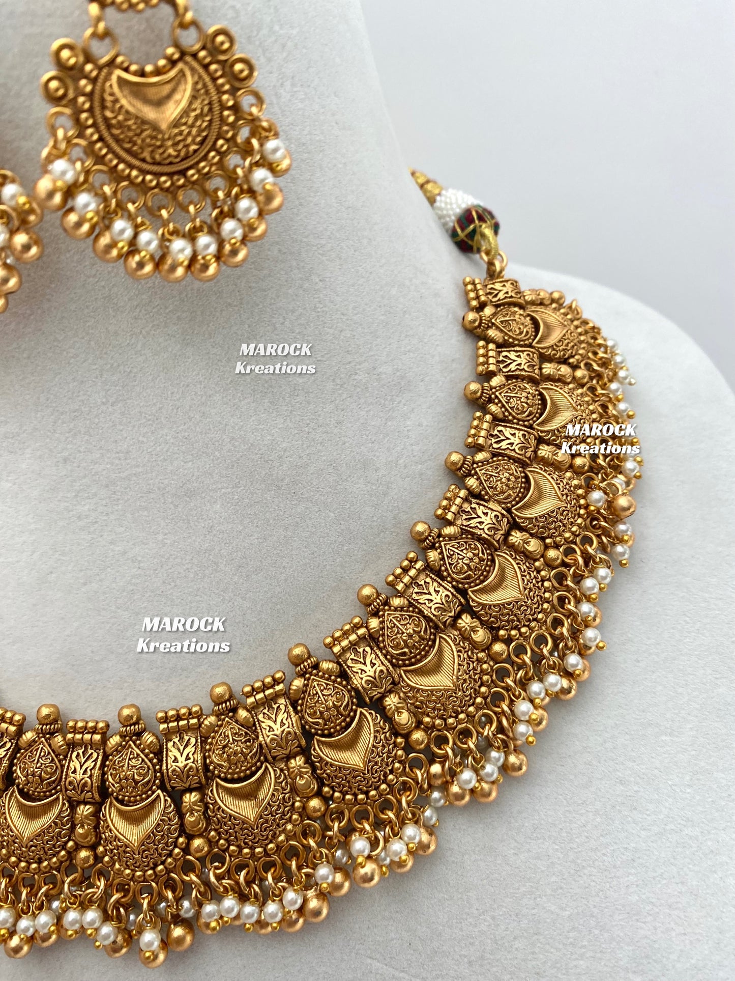 Muskan Premium Quality Gold plated exclusive Necklace set