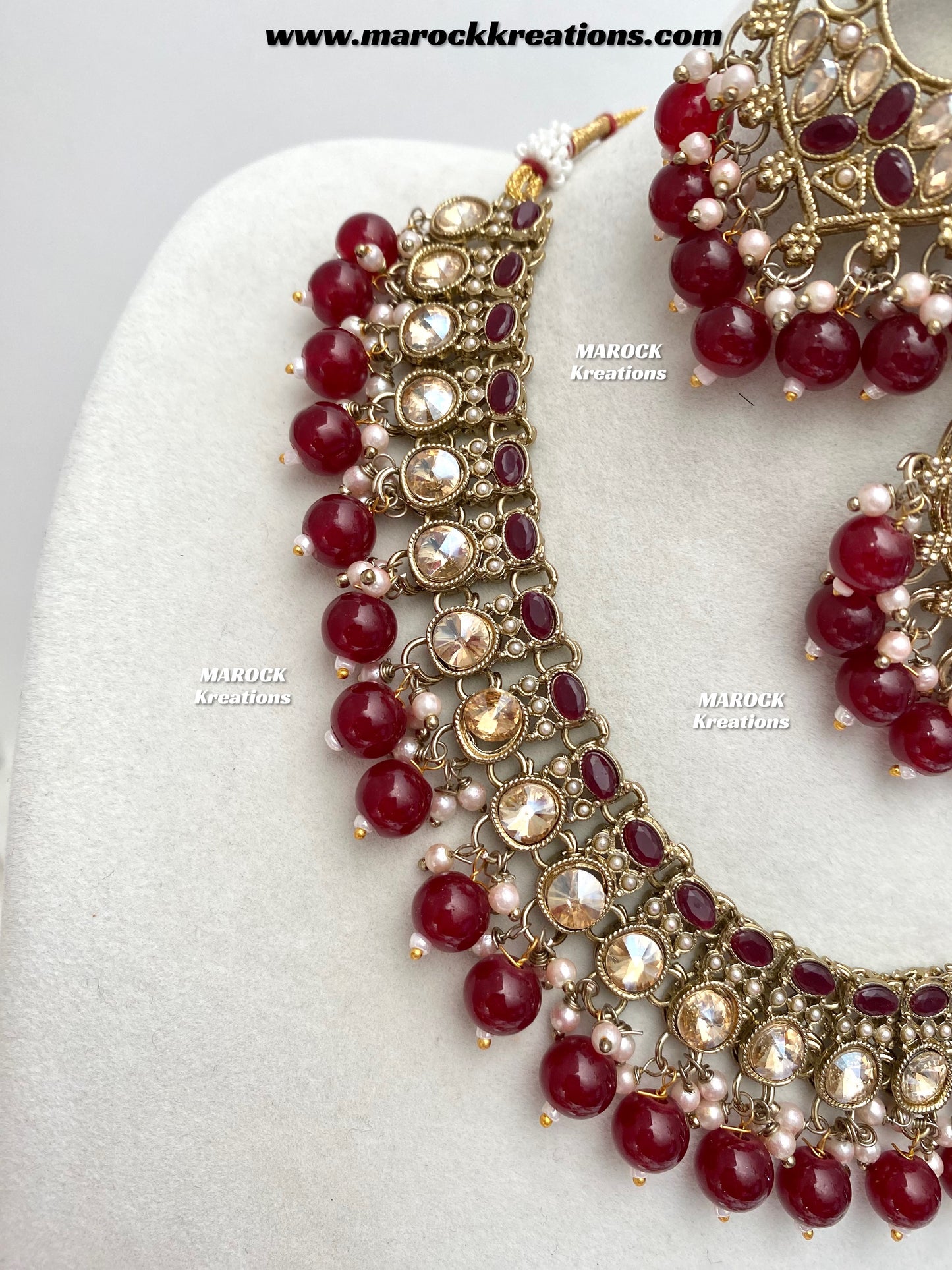 Shefa Polki Necklace set