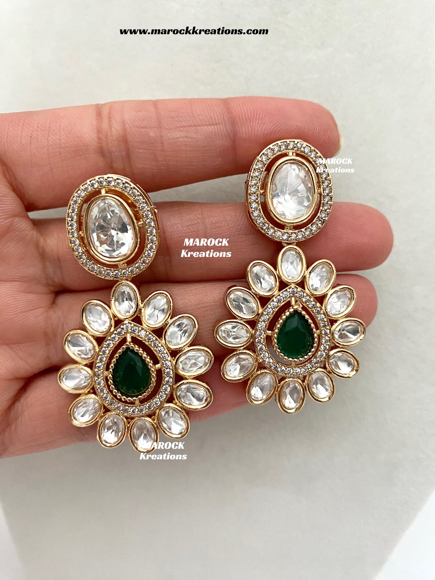 Mariam Tyani inspired Premium Quality Kundan Necklace set