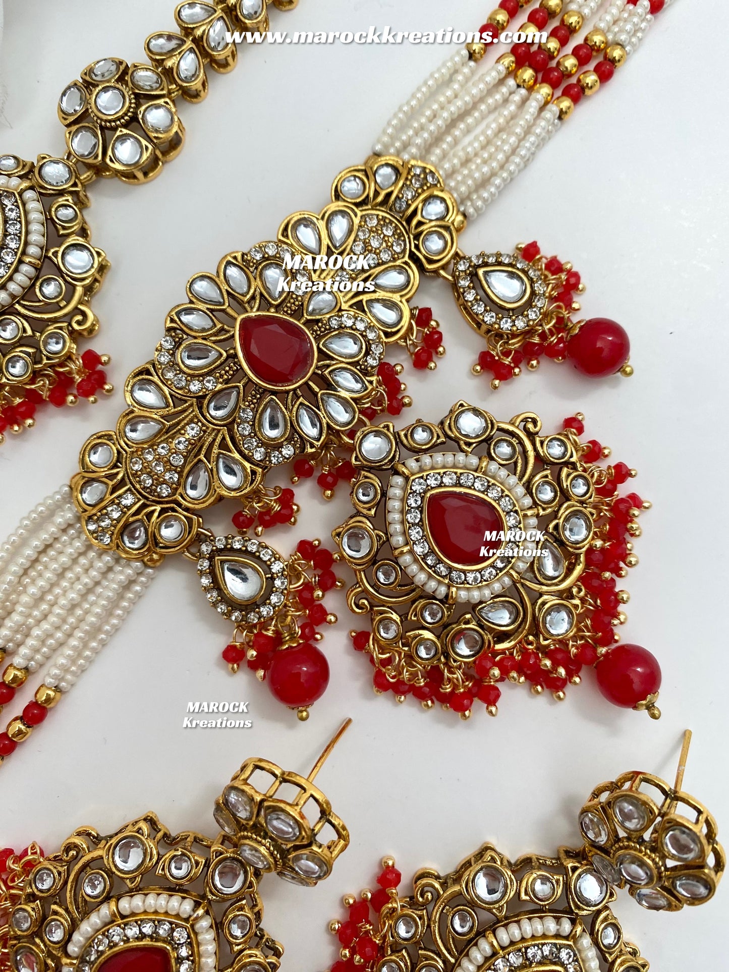 Mahima Premium Quality Kundan Choker set