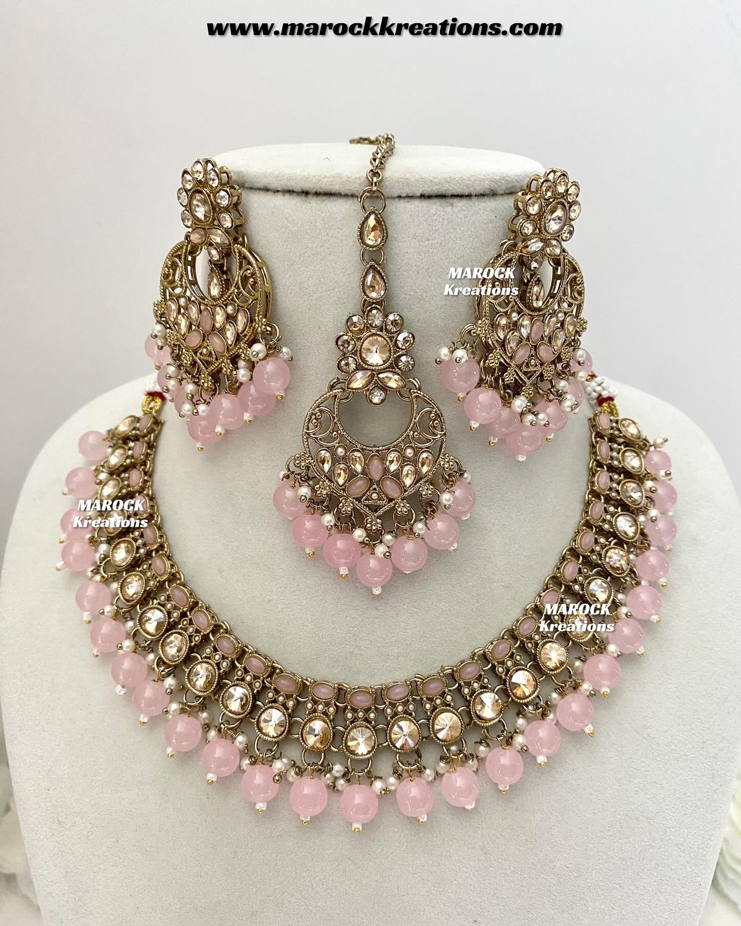 Shefa Polki Necklace set
