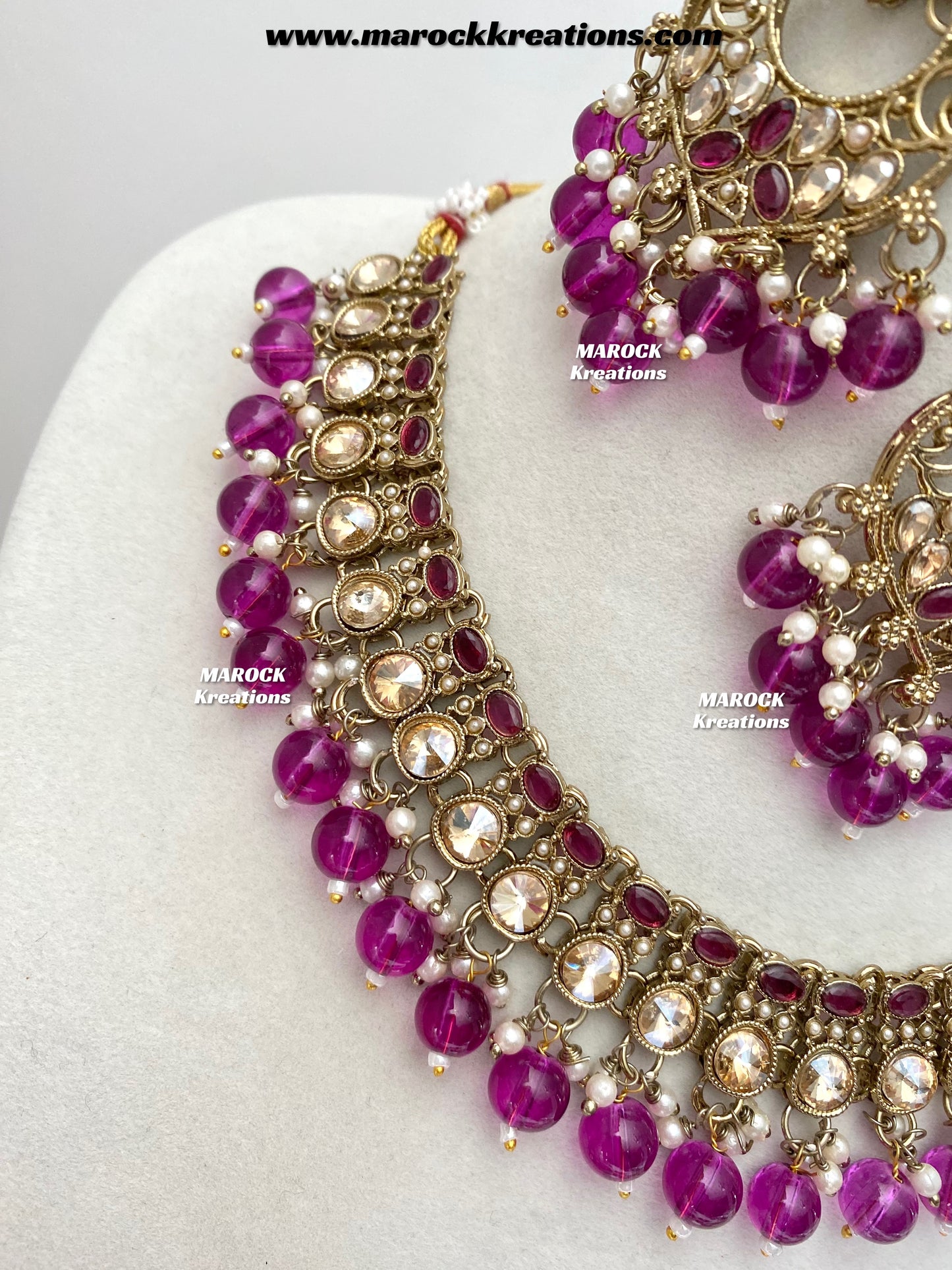Shefa Polki Necklace set