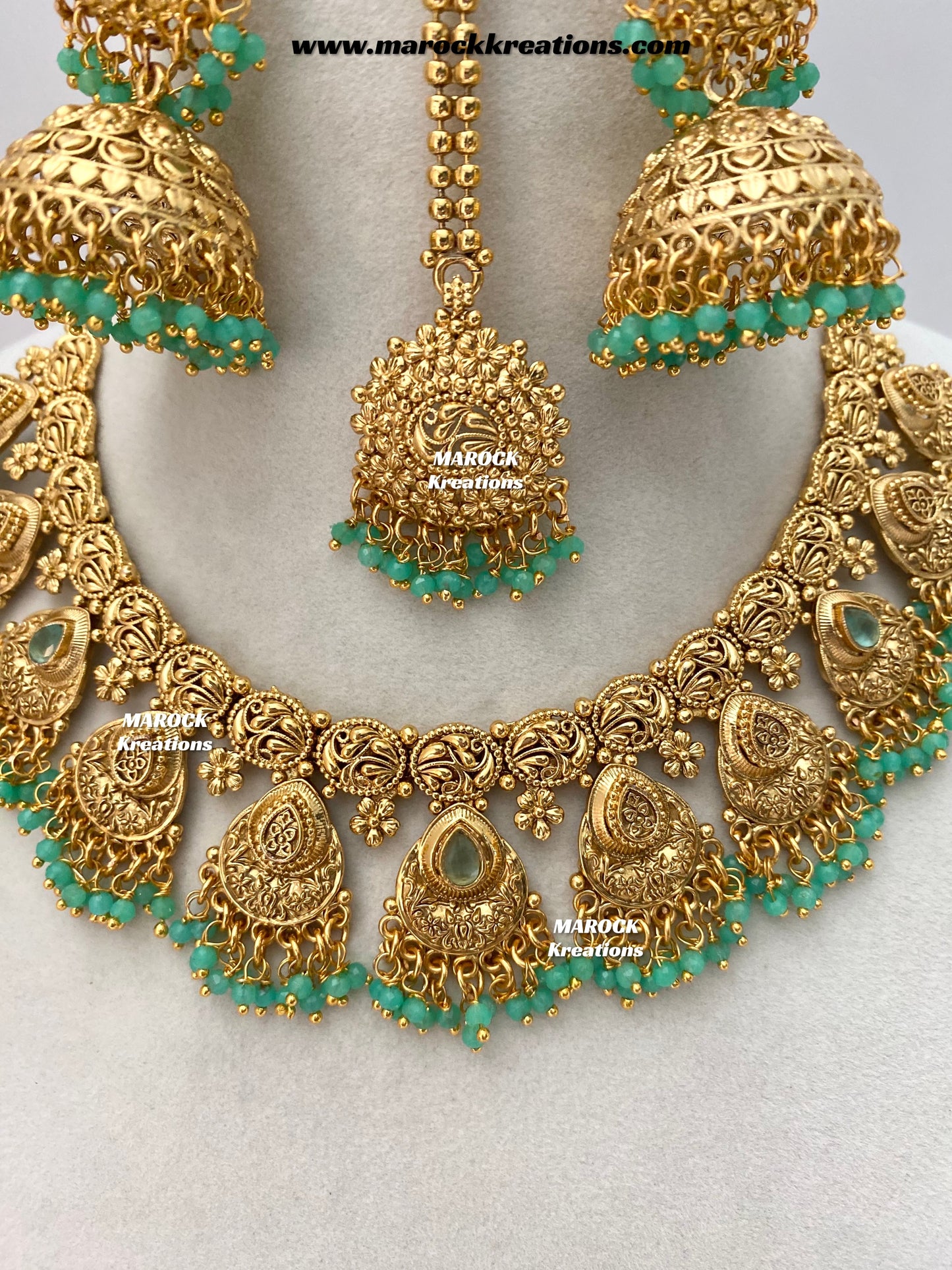 Lipika Premium Quality Gold Plated necklace set