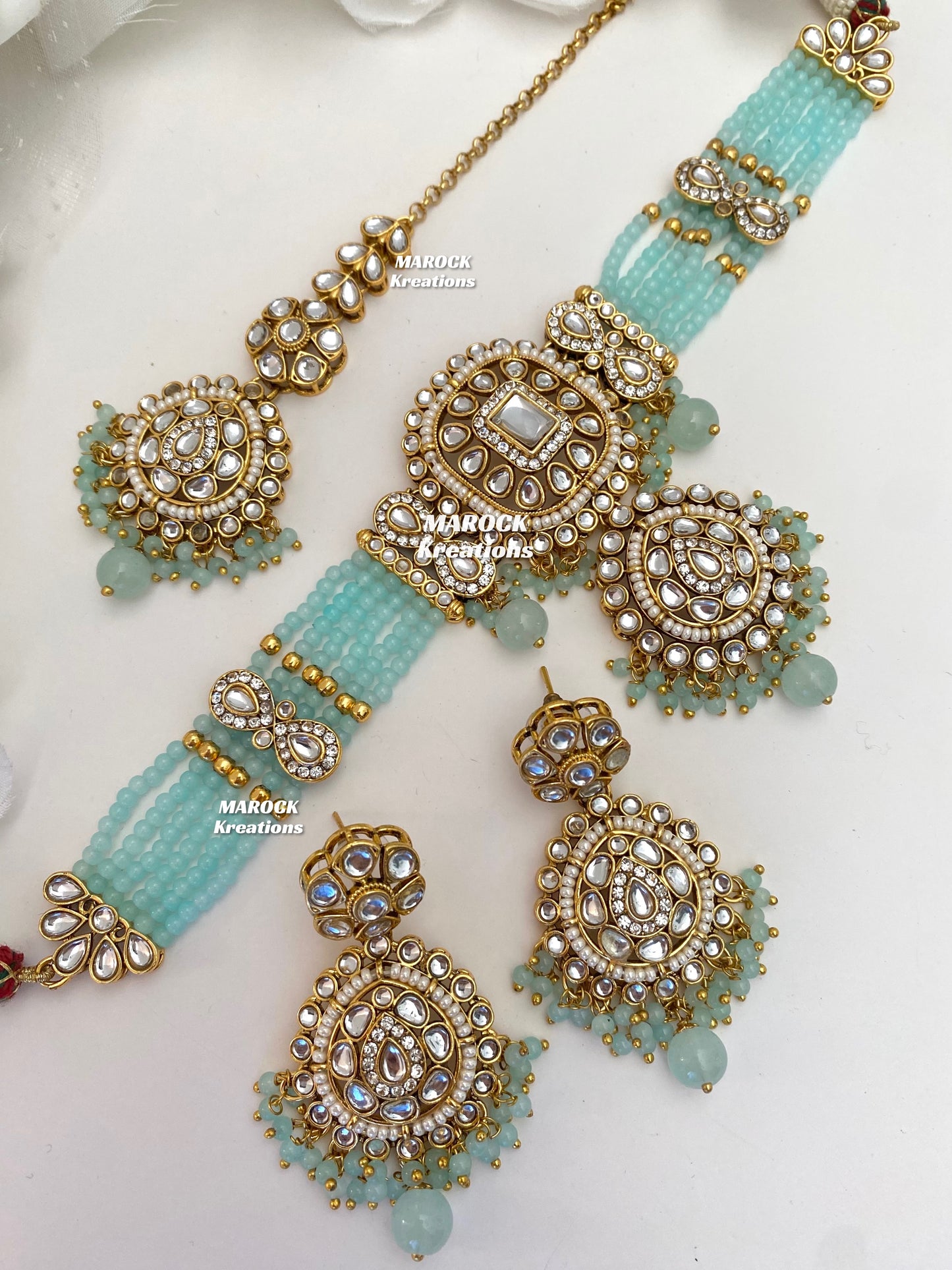 Simona Premium Quality Kundan Choker set