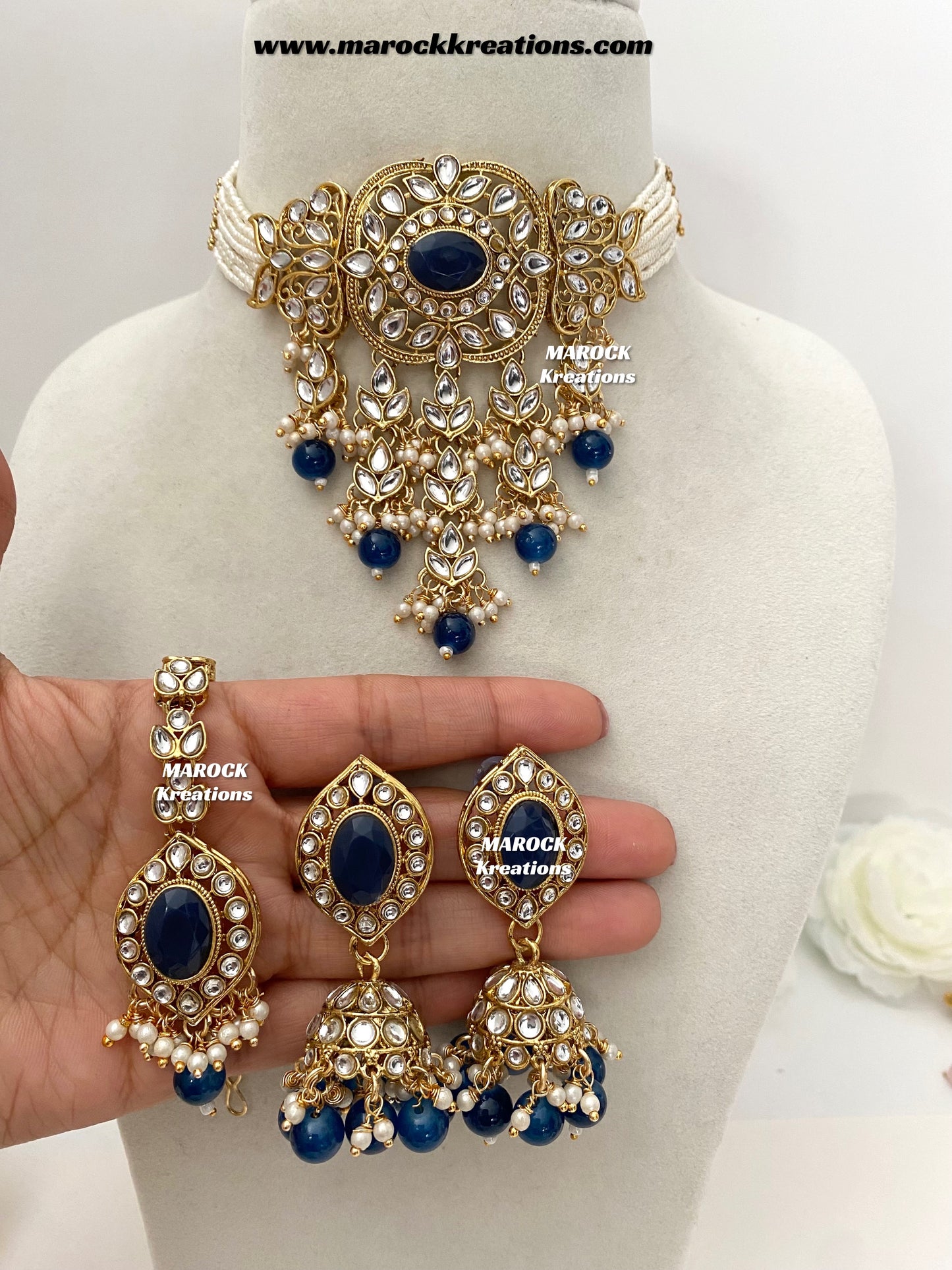 Krupa Kundan Choker set