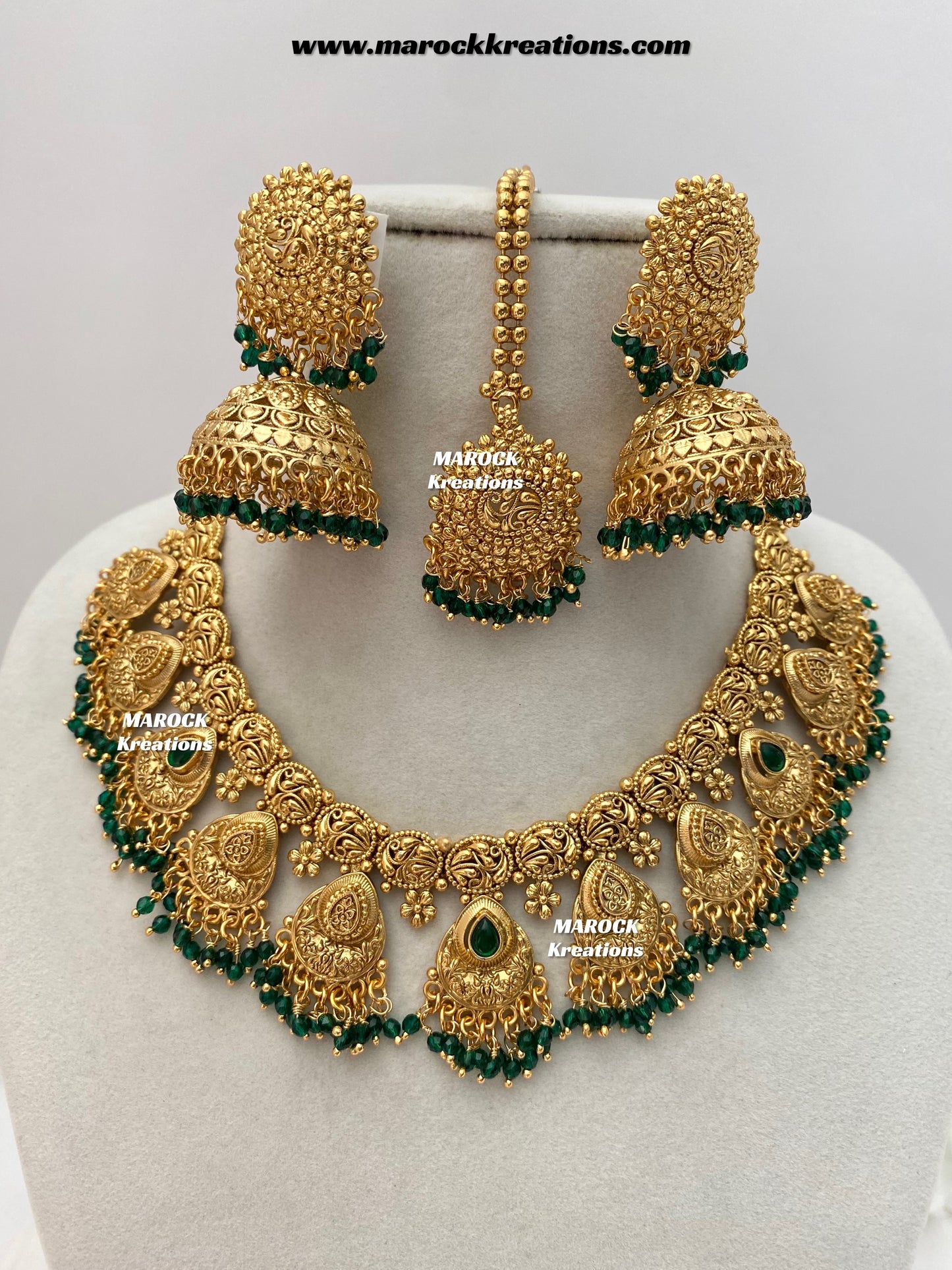 Lipika Premium Quality Gold Plated necklace set