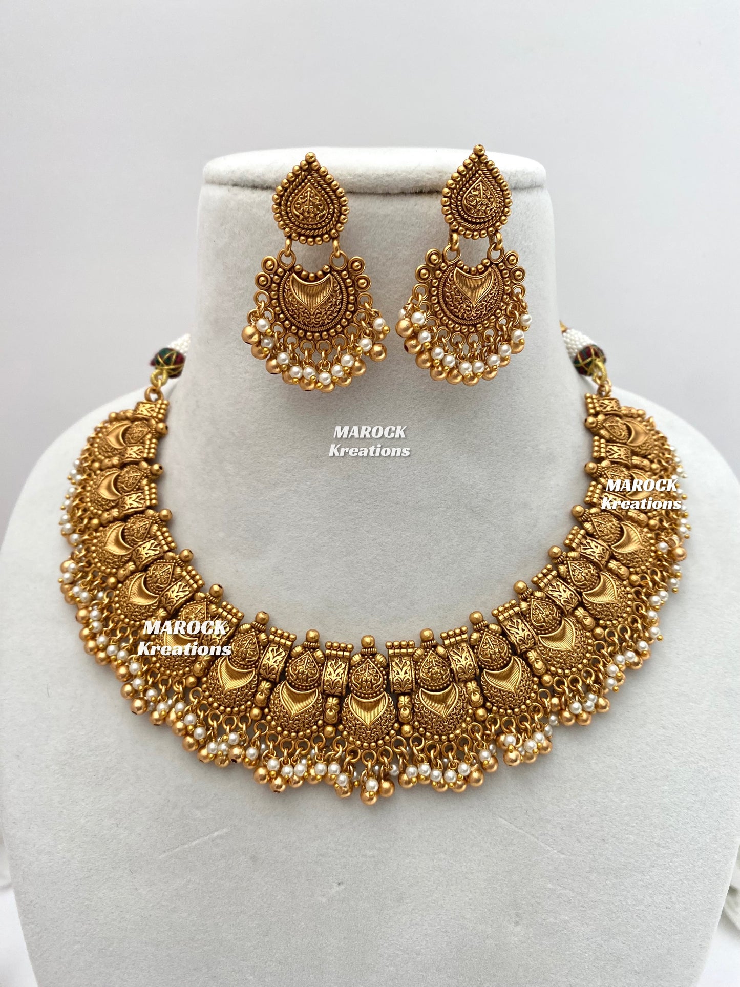 Muskan Premium Quality Gold plated exclusive Necklace set