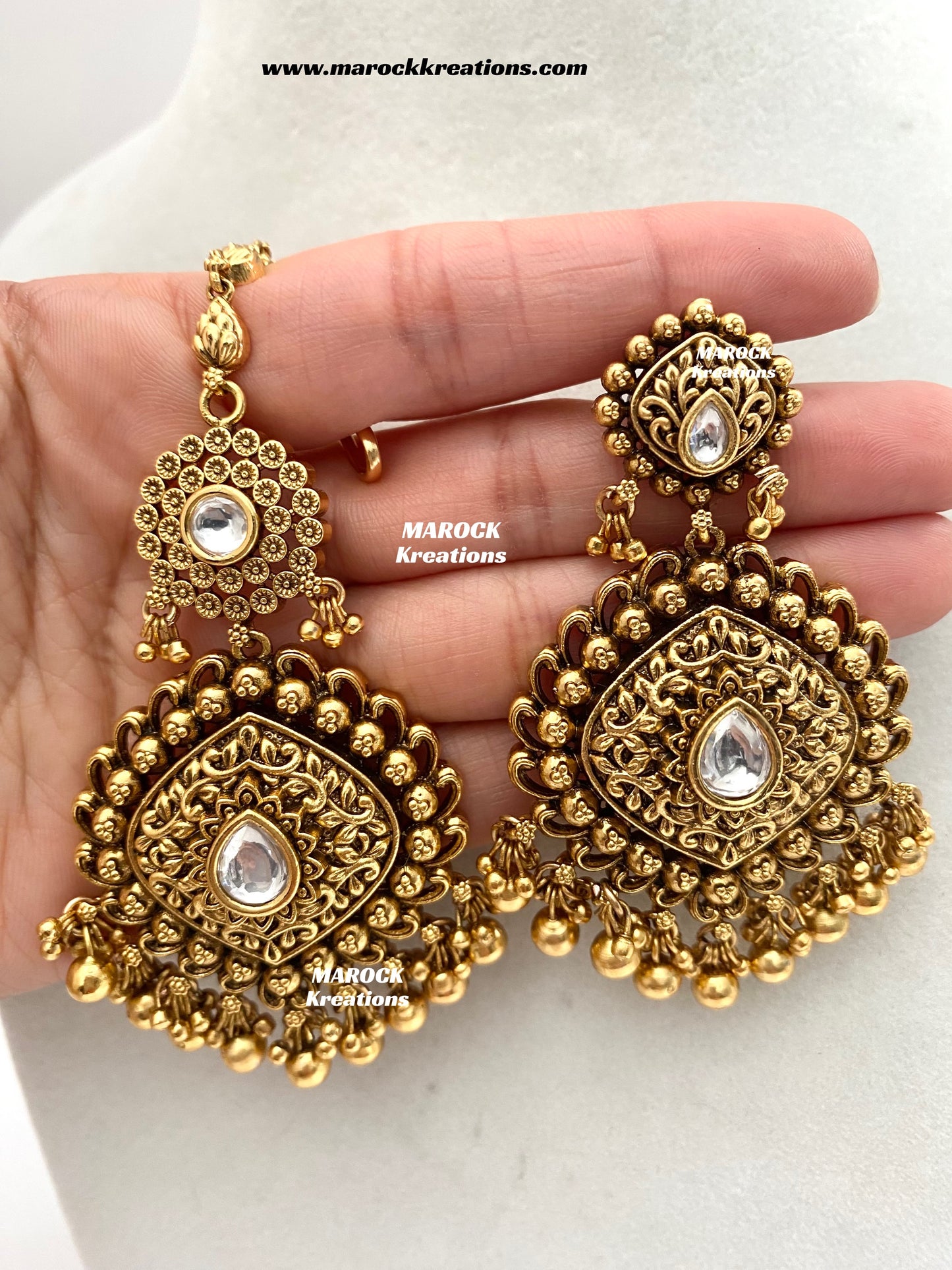 Manara Premium Quality Gold Plated Bridal set