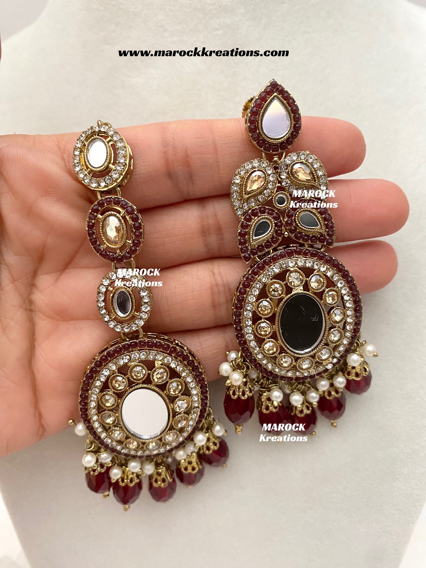 Resmin Premium Quality Mirror Choker set