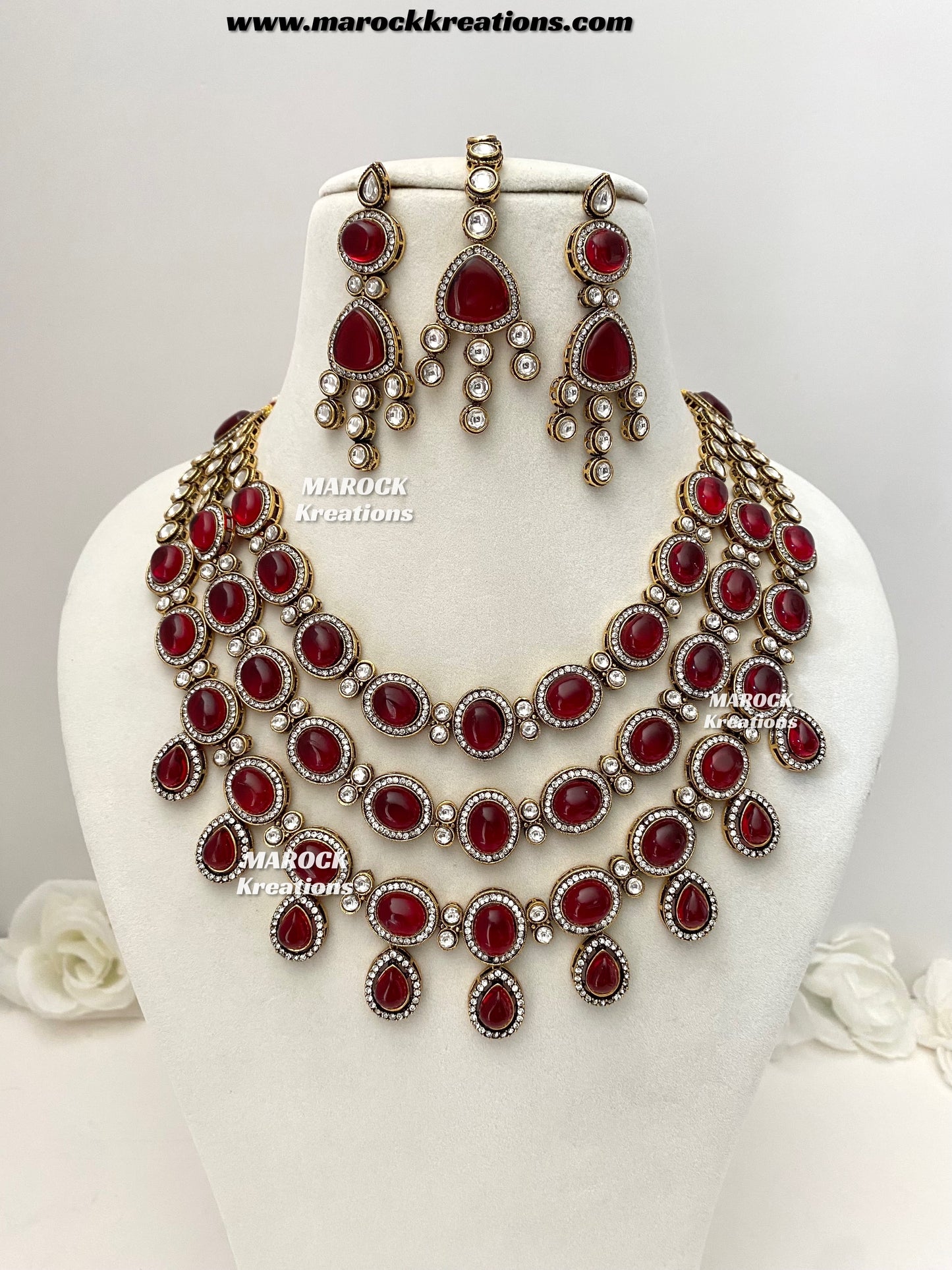 Ashima Tyani inspired Premium Quality exclusive kundan Necklace set