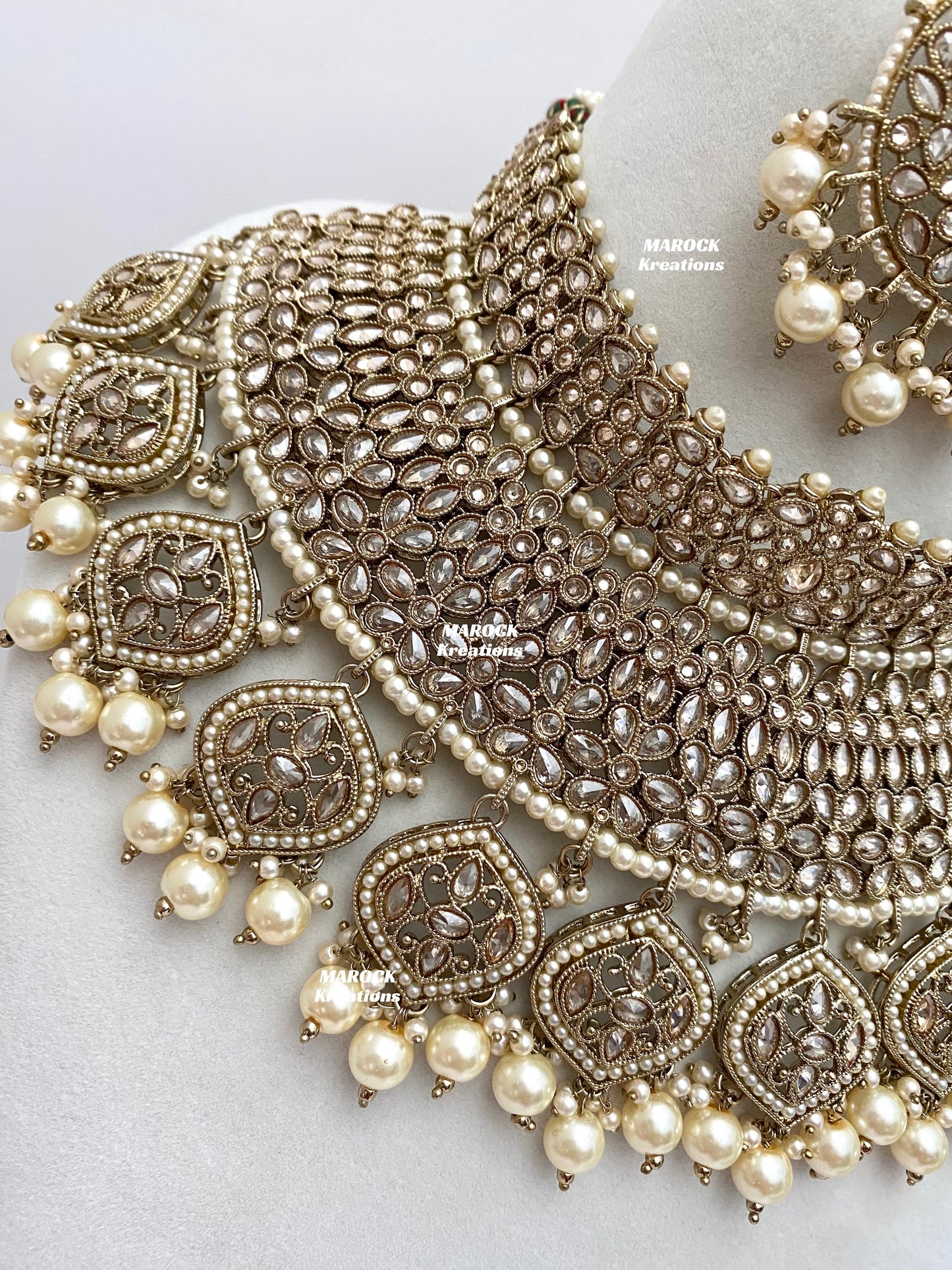 Tashi Premium Quality Polki Statement Bridal set